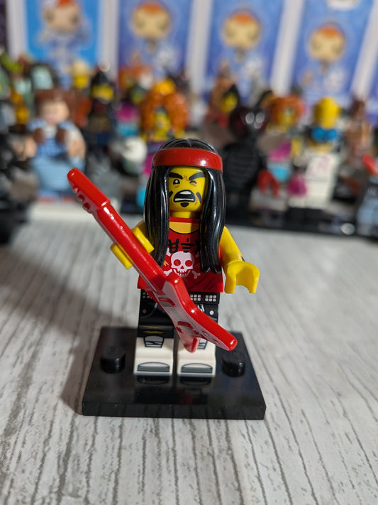 LEGO Minifigures - Gong & Guitar Rocker