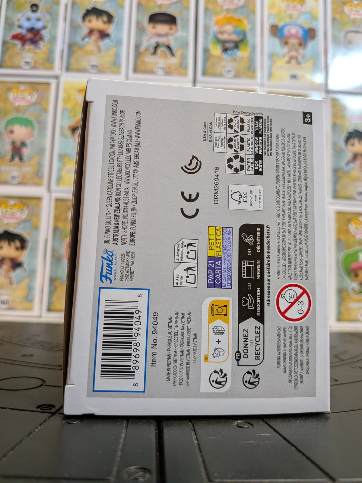Funko Pop! One Piece #2345 - Marshall D. Teach (Special Edition)