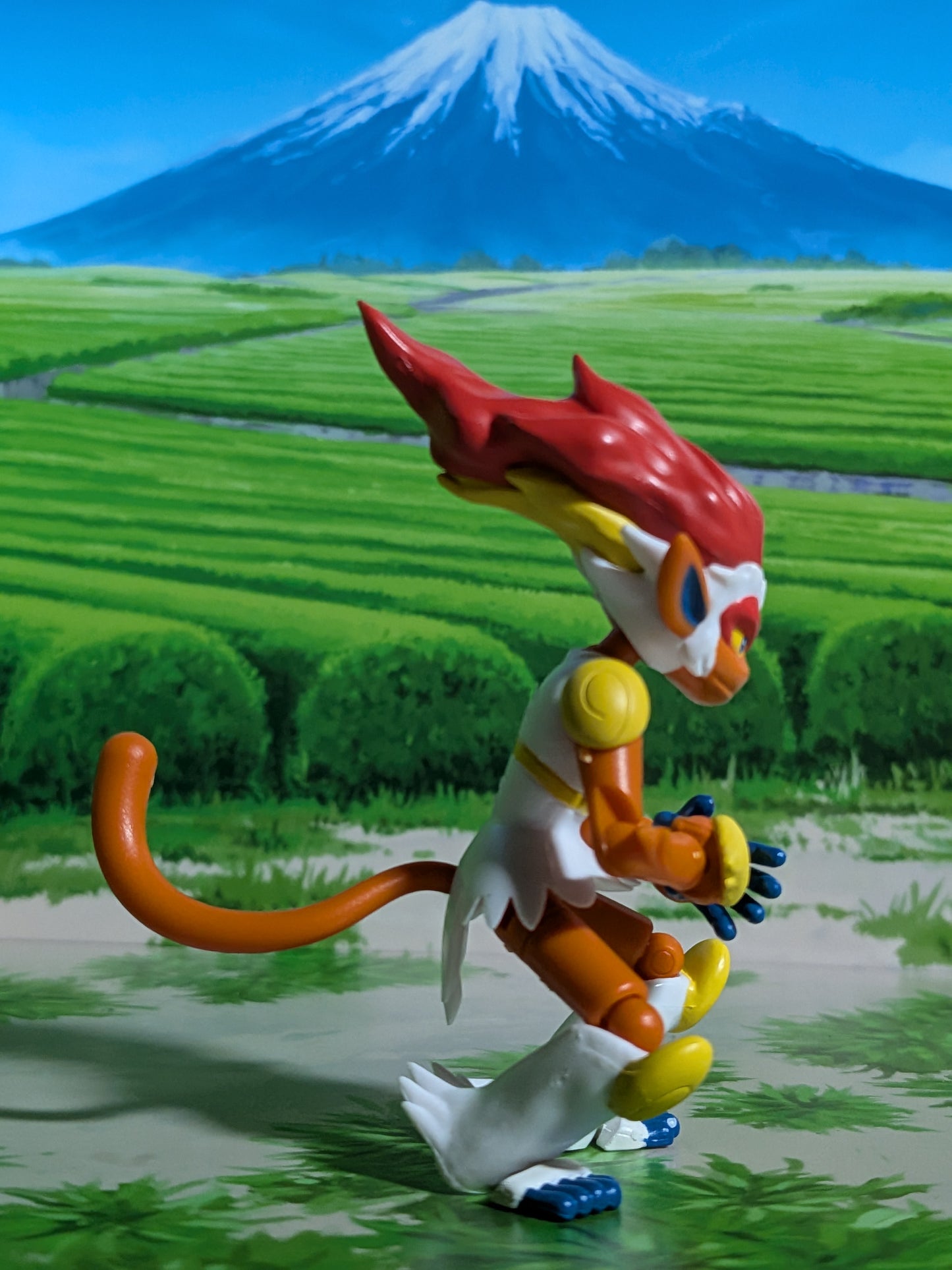SHODO Pokémon 6 - Simiabraz | Infernape (Figurine + Accessoire)