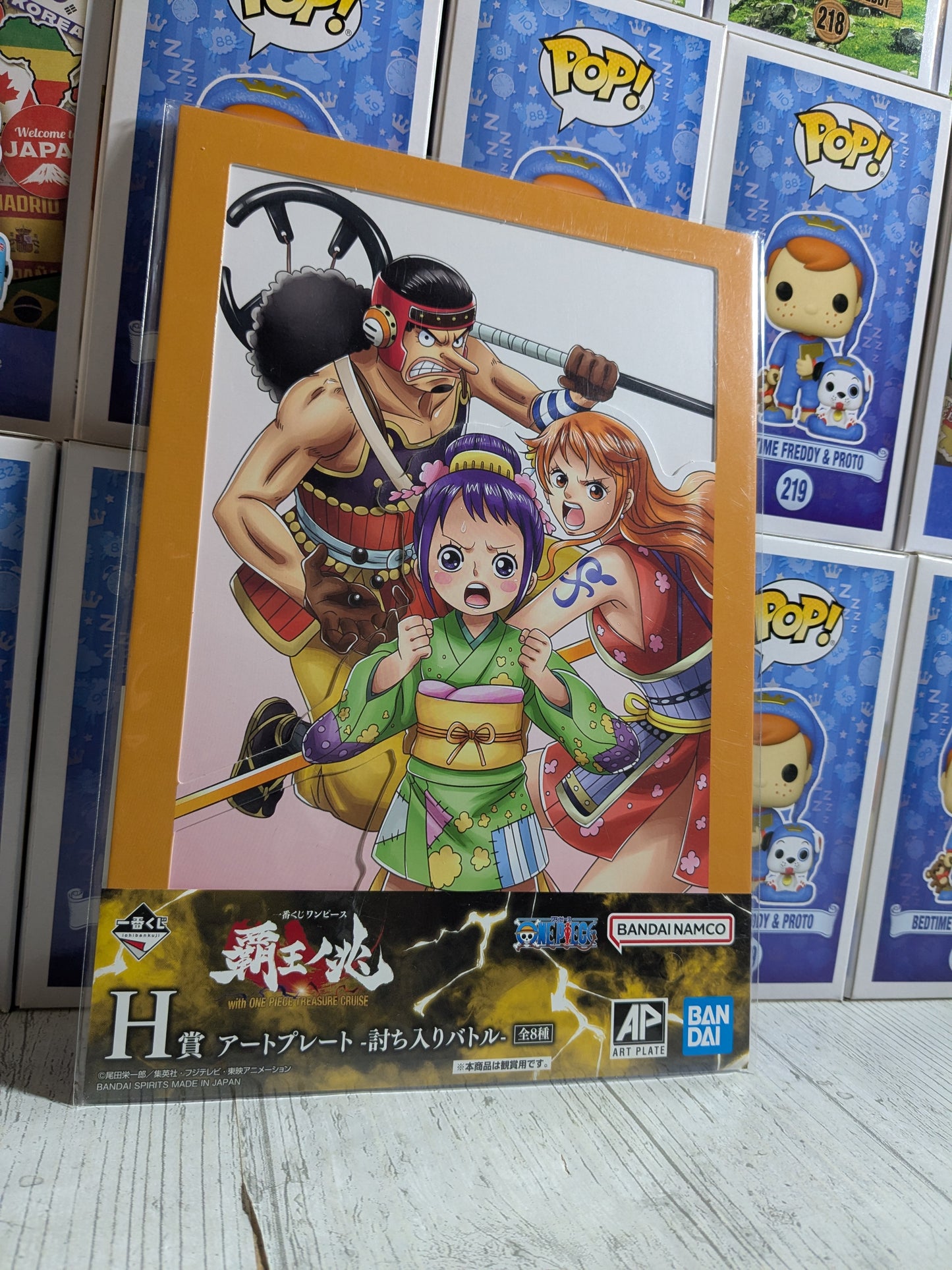 Bandai Spirits - Ichiban Kuji - Treasure Cruise 2 - Los H - Art Plate (Nami, Usopp &amp; Tama)