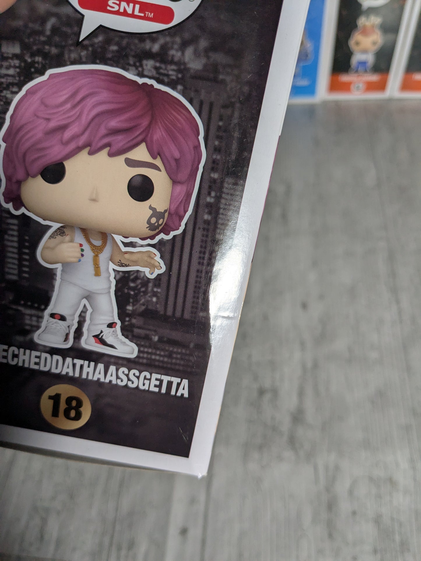 Funko pop 18 : Smokecheddathaassgetta