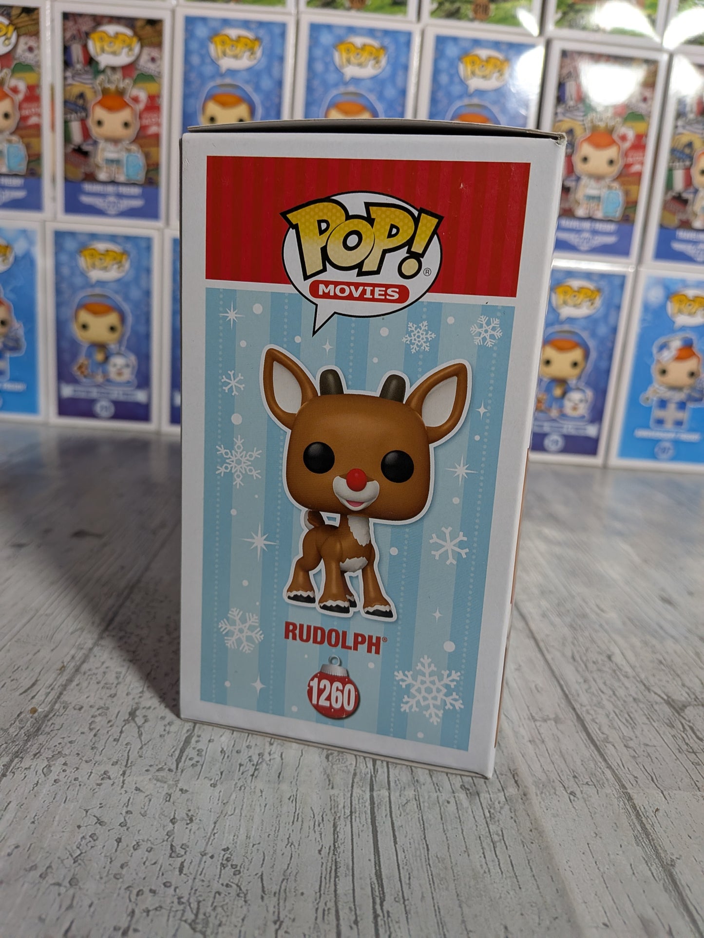 Funko Pop Rudolph the Red-Nosed Reindeer #1260 - Rudolph (AE/Beflockt)