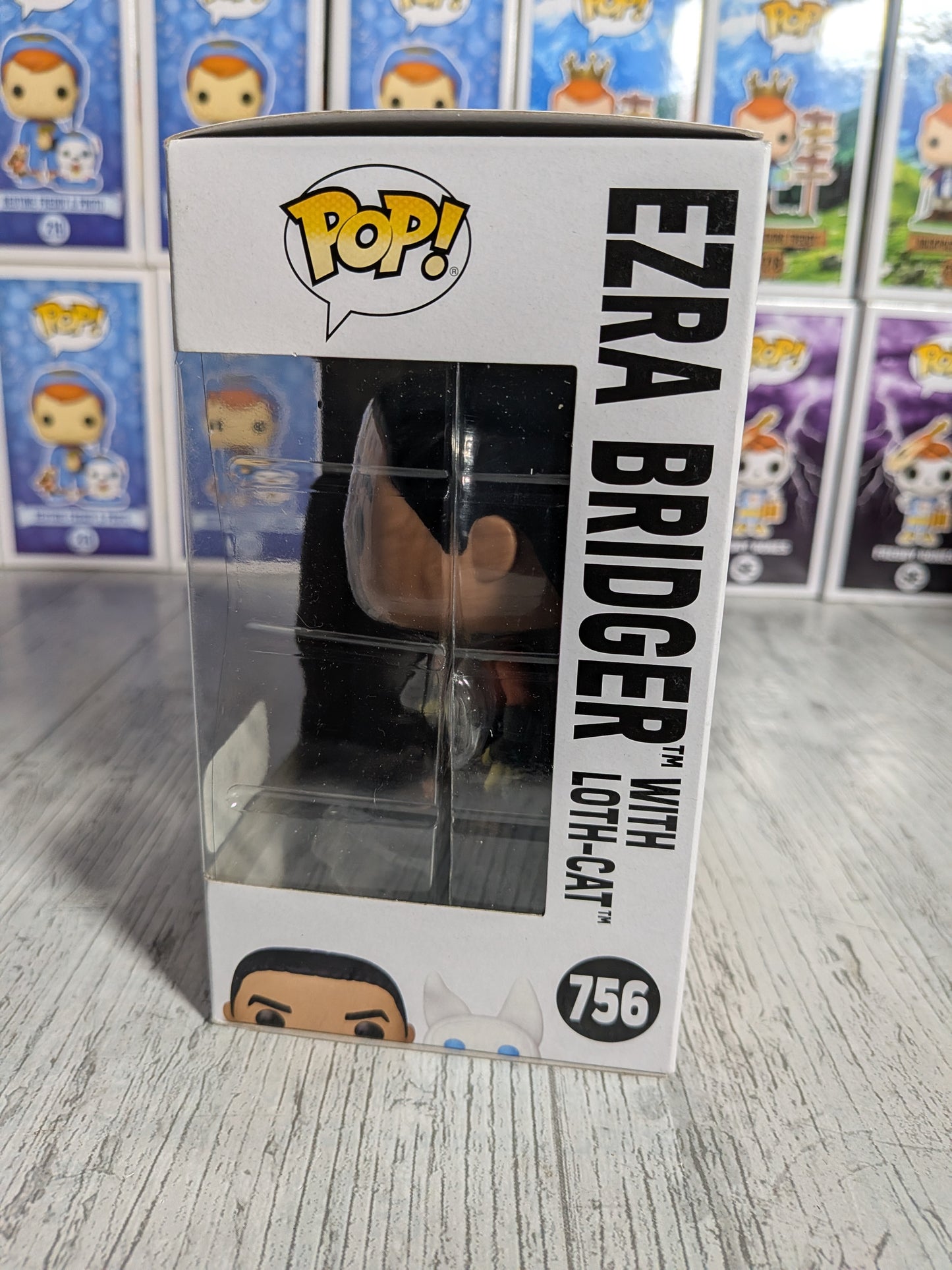 Funko Pop Star Wars Rebels #756 - Ezra Bridger mit Loth-Katze (AE)