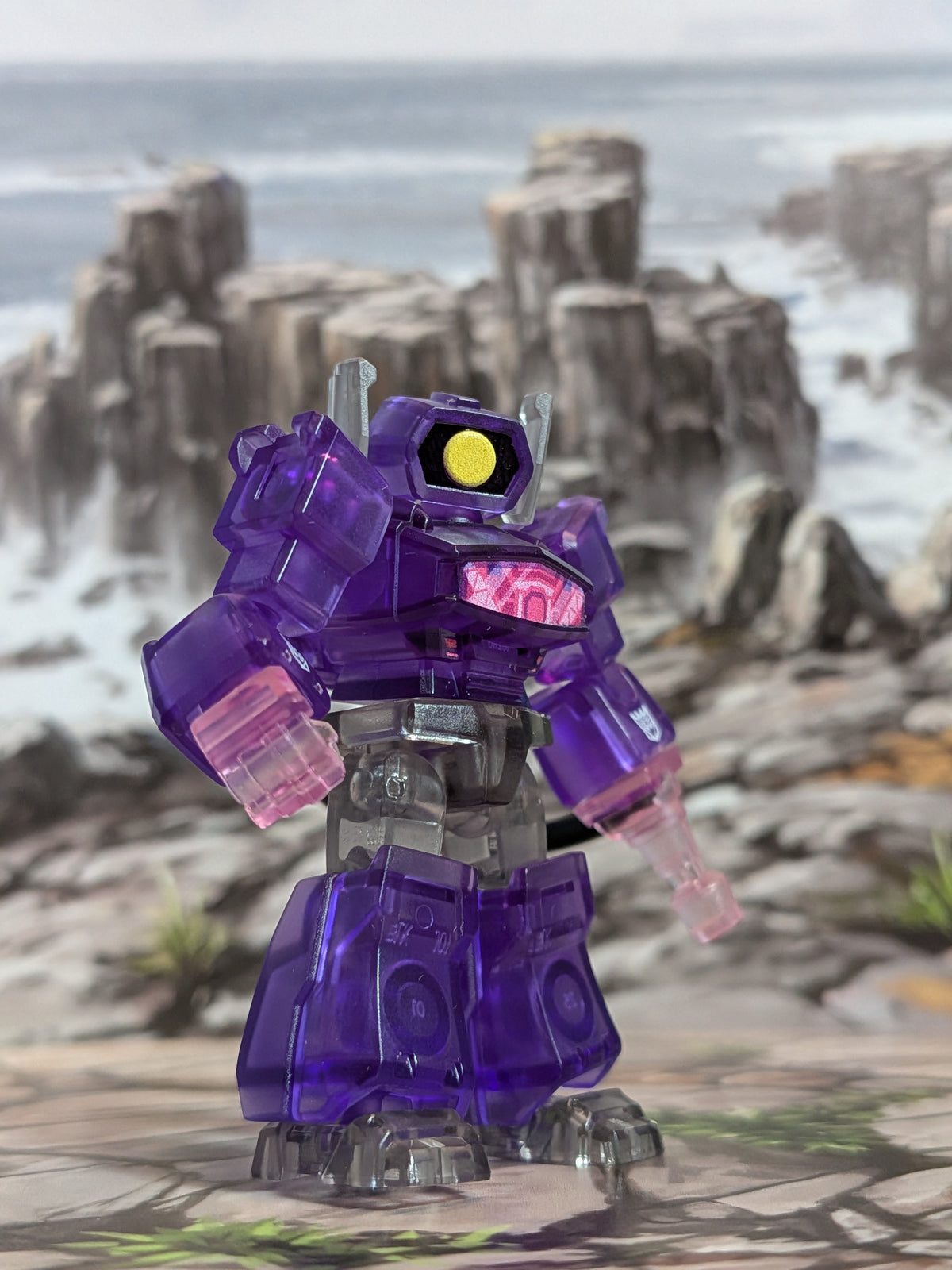 Blokees - Transformers Heavy Metal War (DV03) - Glittering Shockwave (~4-6cm)