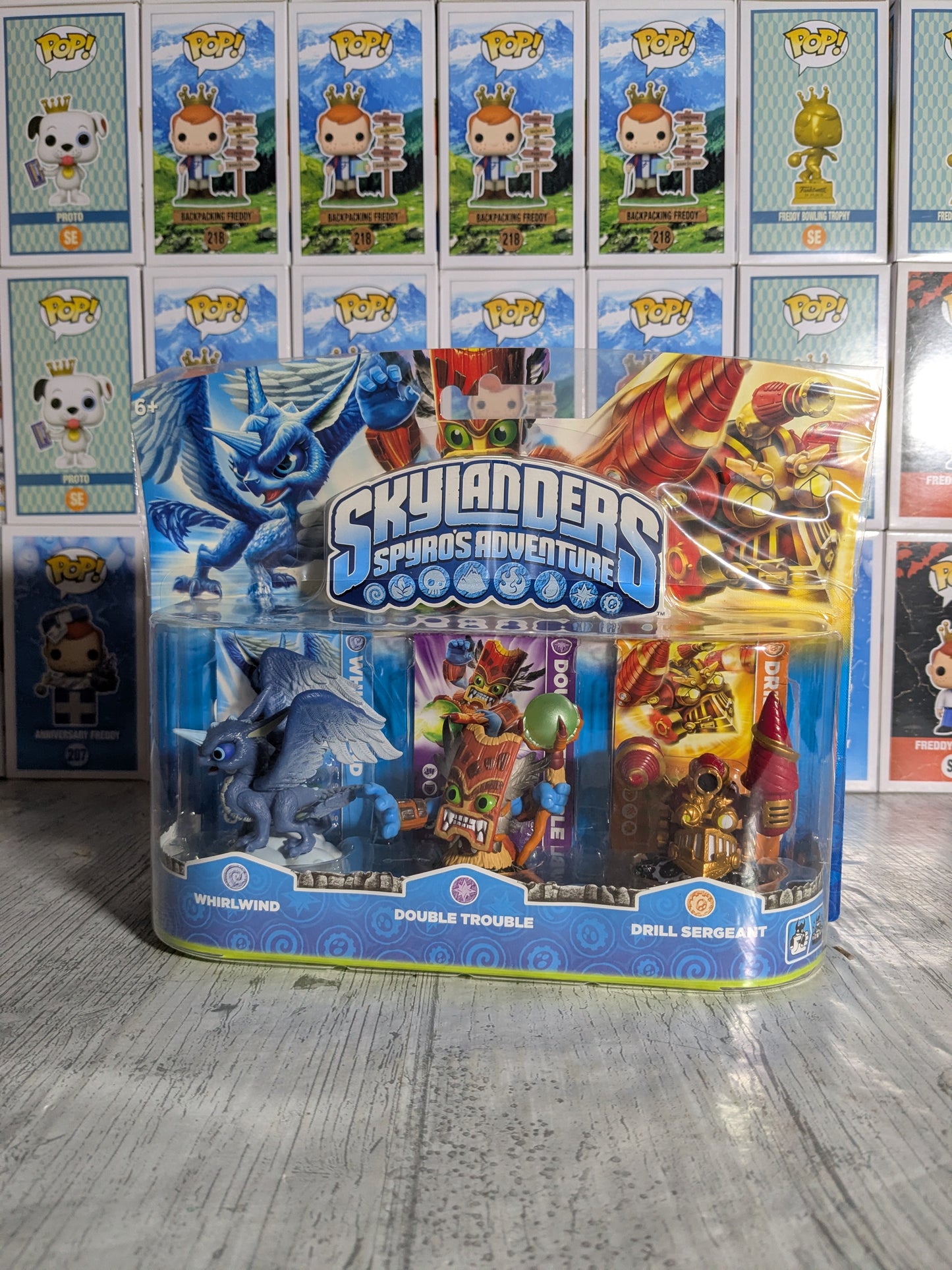 Skylanders : Whirlwind / Double Trouble / Drill Sergeant