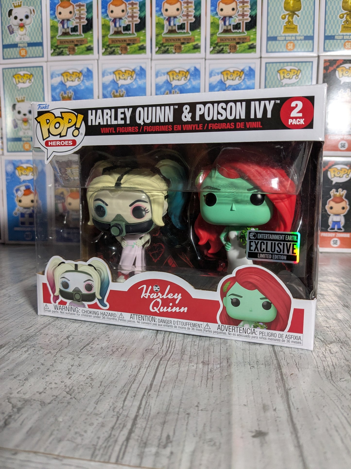 Funko pop : Harley Quinn & Poison Ivy (EEE)