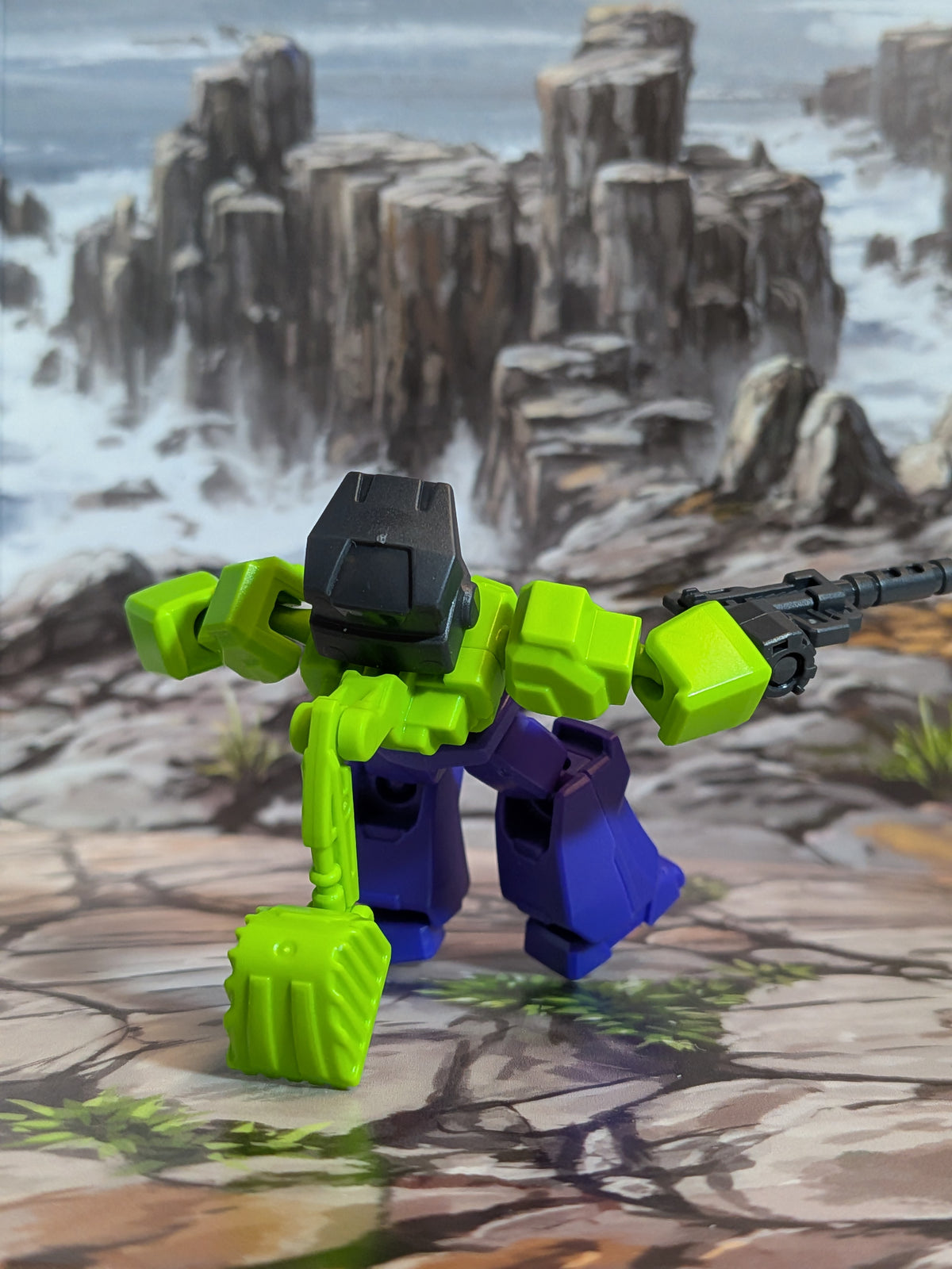 Blokees - Transformers Galaxy Shining (DV01) - Scavenger (~4-6cm)