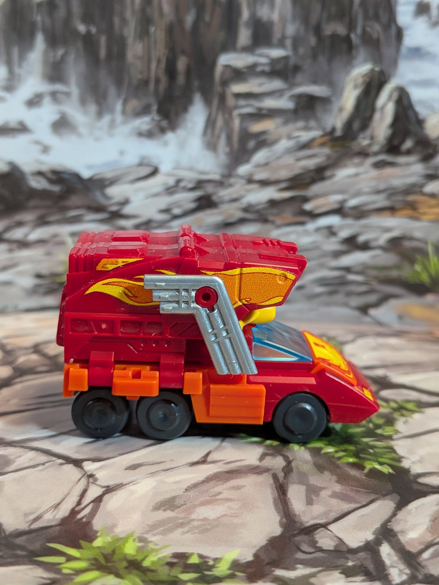 Blokees - Transformers Defender Version 04 - Rodimus Prime Vehicle (~4-6cm)