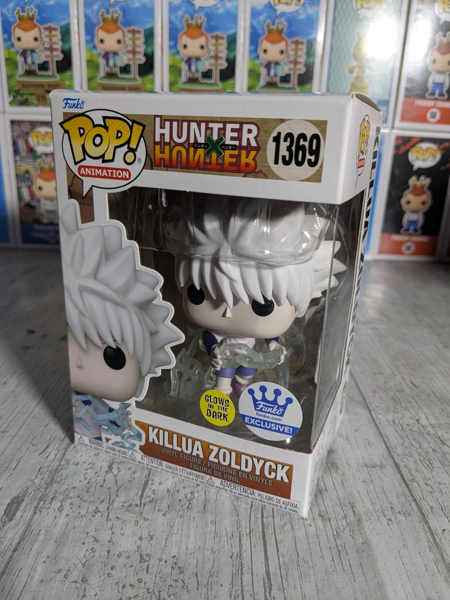 Funko pop 1369 : Killua Zoldyck (Glow)