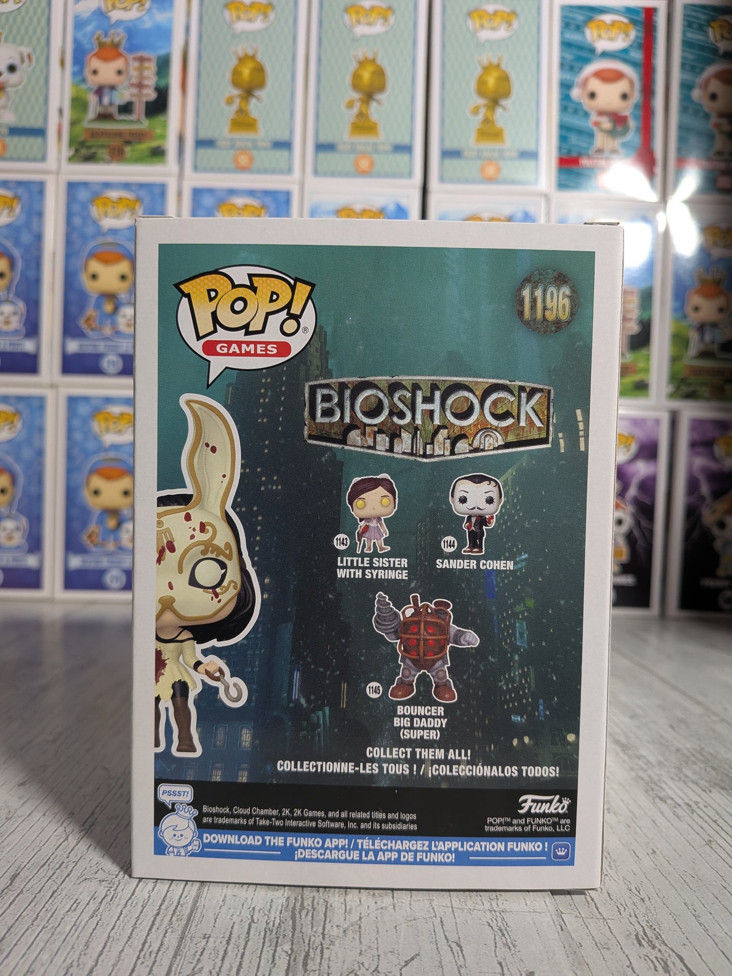 Funko Pop Bioshock #1196 – Masked Splicer (9500 Stk.)