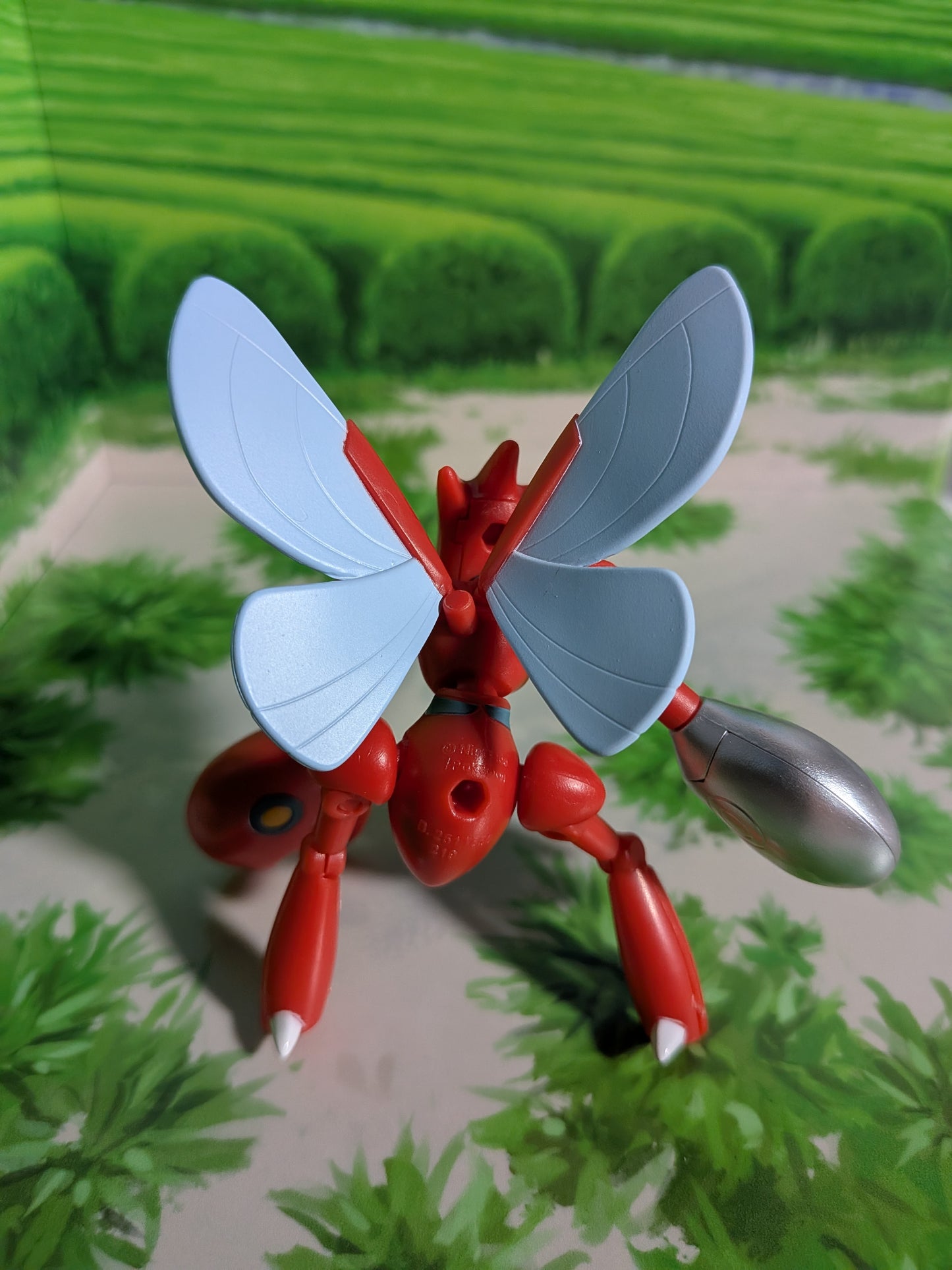 SHODO Pokémon 2 - Cizayox | Scizor (Figurine + Accessoire)