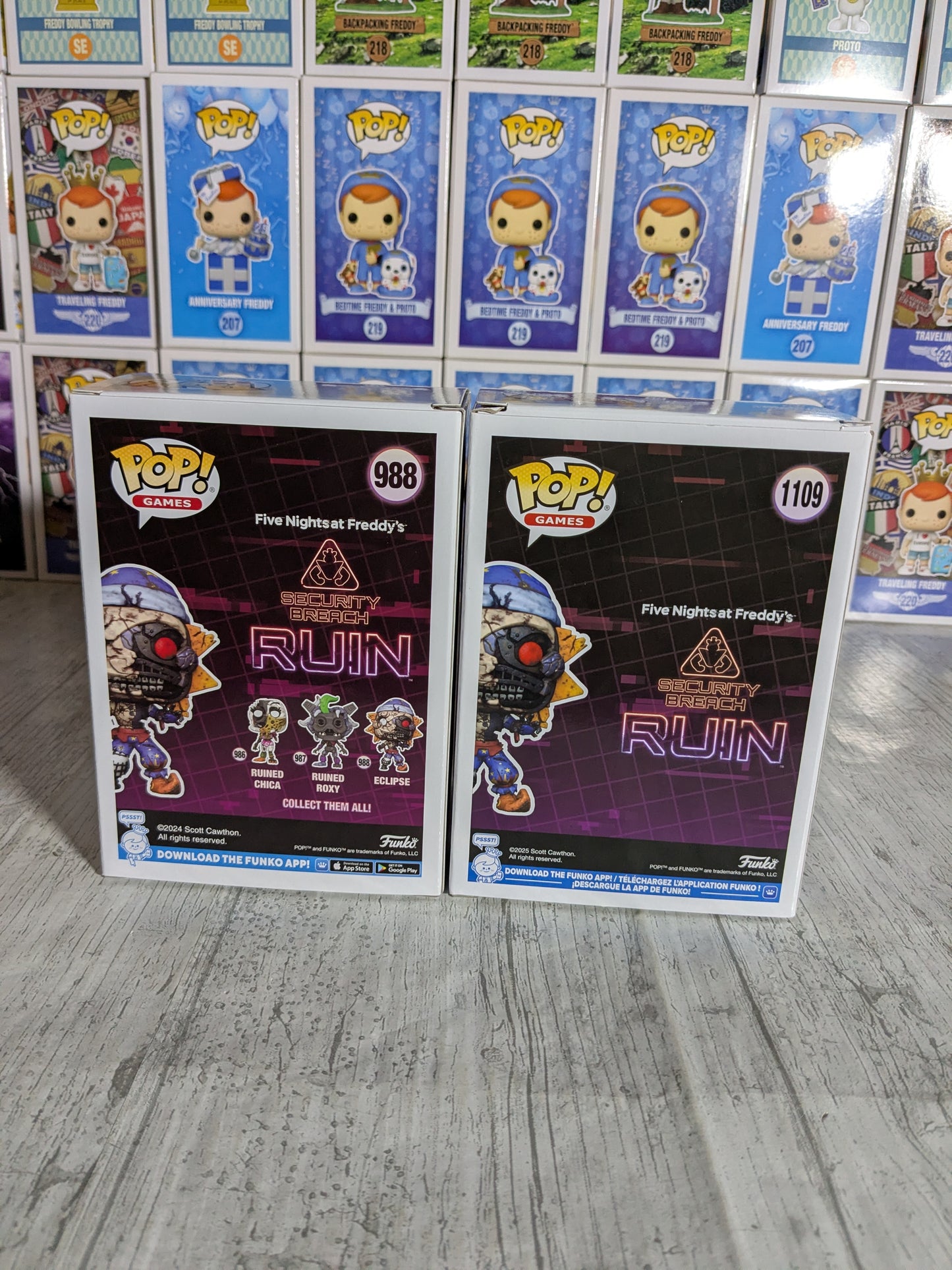 Funko pop Games FNAF Security Breach - Eclipse Bundle