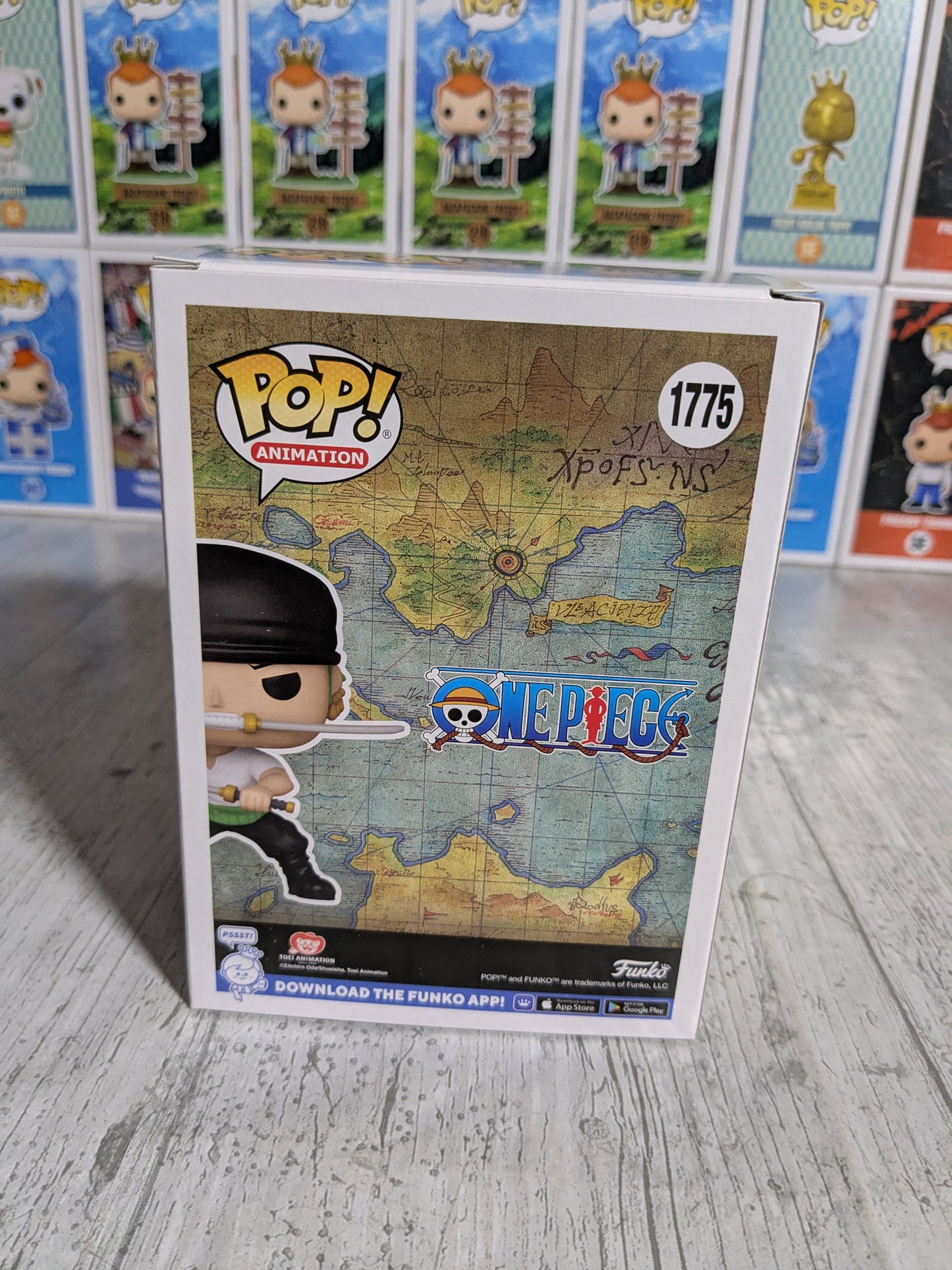 Funko pop 1775 : Roronoa Zoro (Chase)