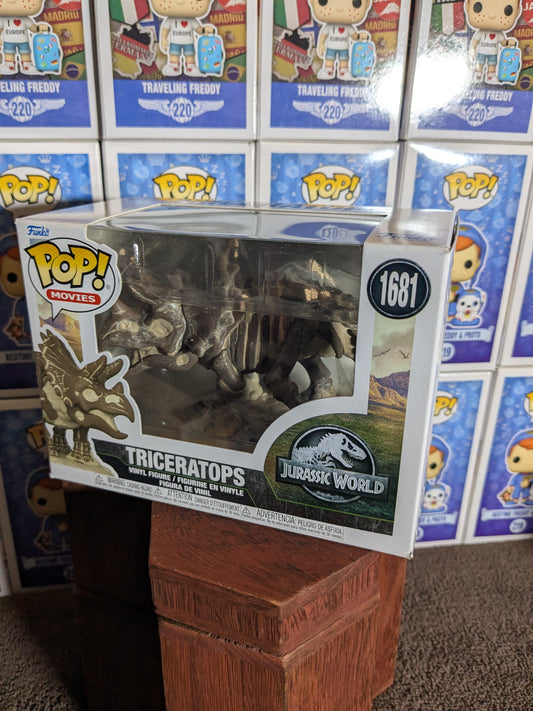 Funko pop 1681 : Triceratops (Fossil) - CapyToys