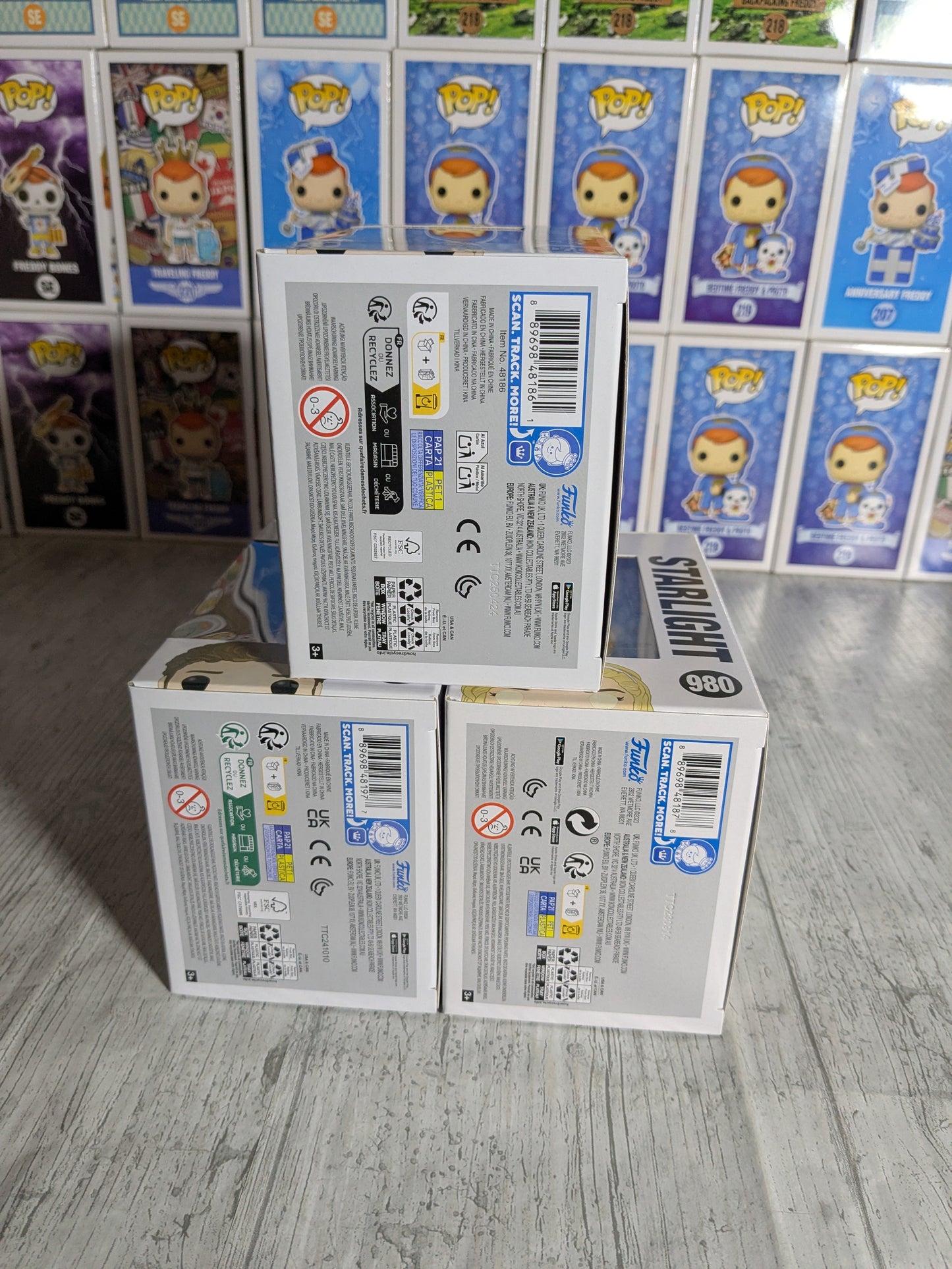 Funko pop The Boys - Homelander / Hughie / Starlight (Bundle)