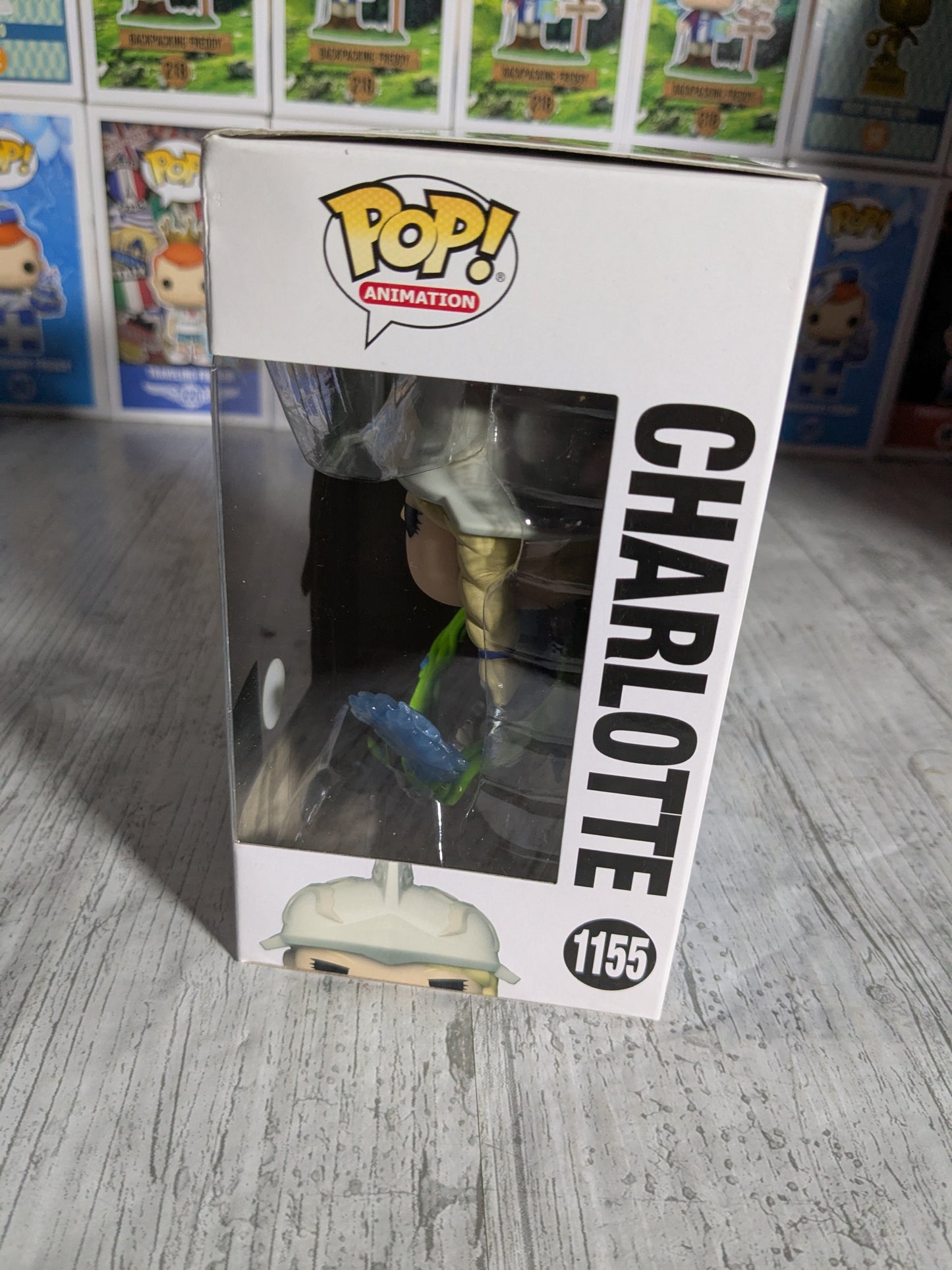 Funko pop 1155 : Charlotte (Glow/CCE/Damaged Box)
