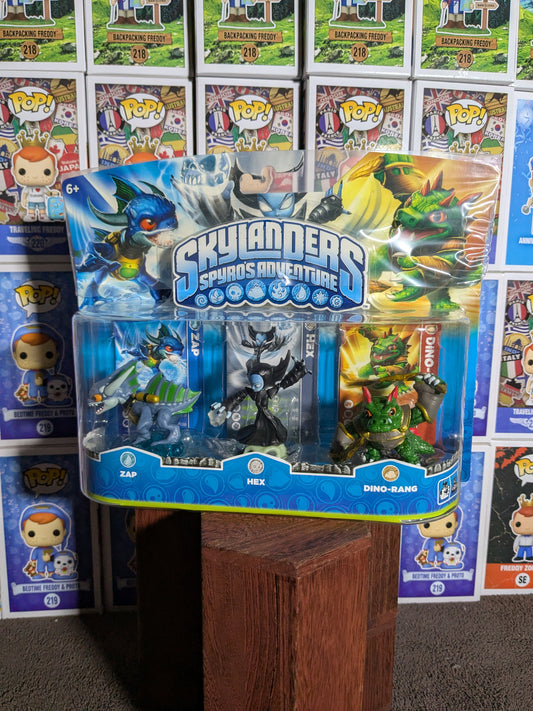 Skylanders : Zap / Hex / Dino-Rang