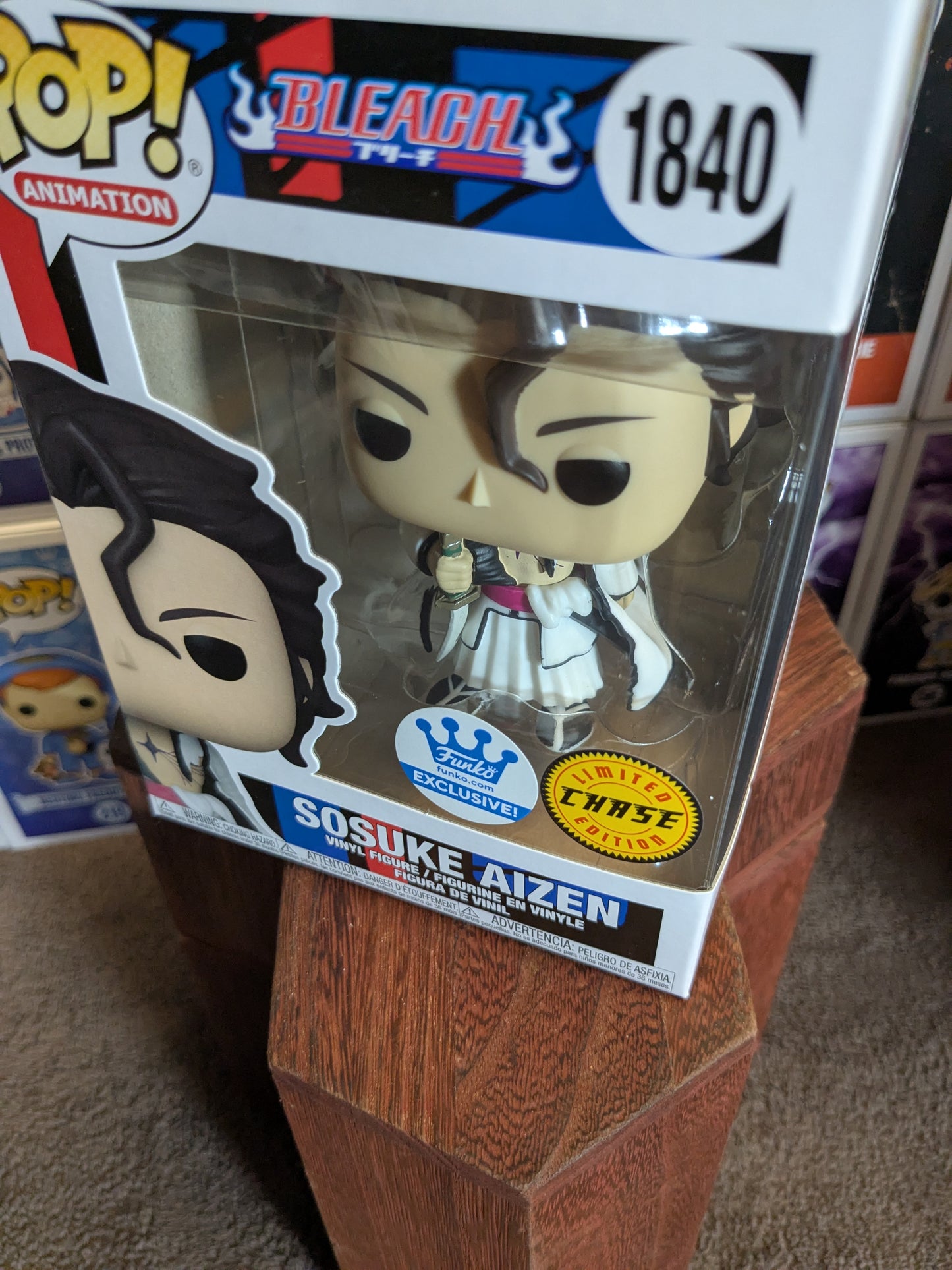 Funko pop 1840 : Sosuke Aizen (Chase)