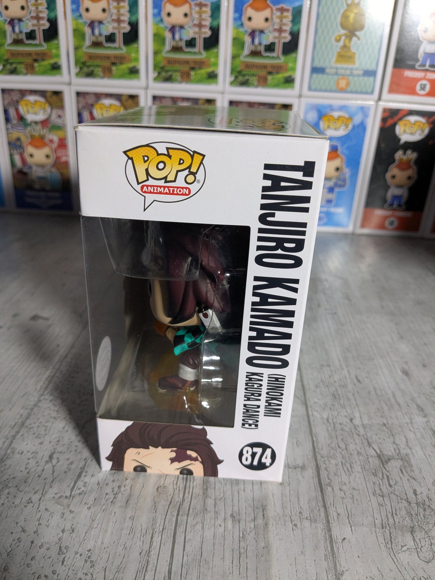 Funko pop 874 : Tanjiro Kamado (Hinokami Kagura Dance)