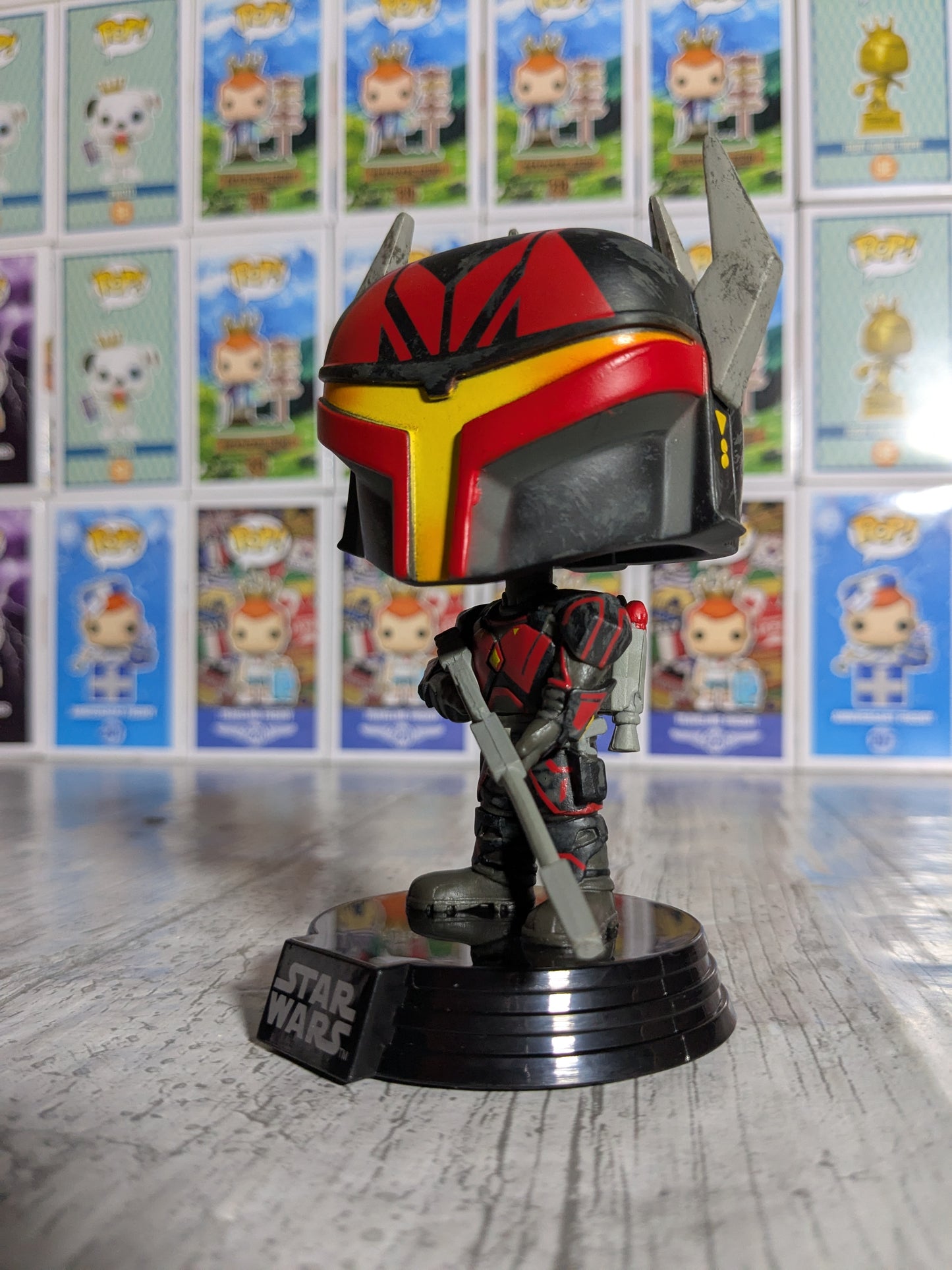 Funko pop : Darth Maul & Gar Saxon (Glow/Damaged Box/Opened)