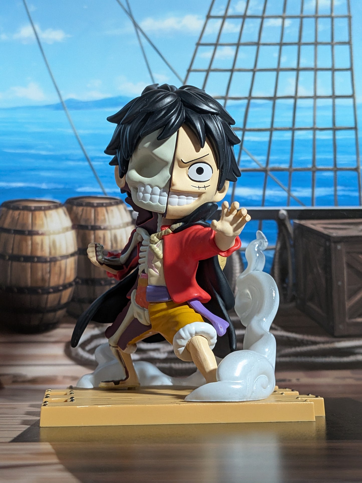 Mighty Jaxx - One Piece: Freeny's Hidden Dissectibles Wano - Monkey D. Luffy (10 cm circa)