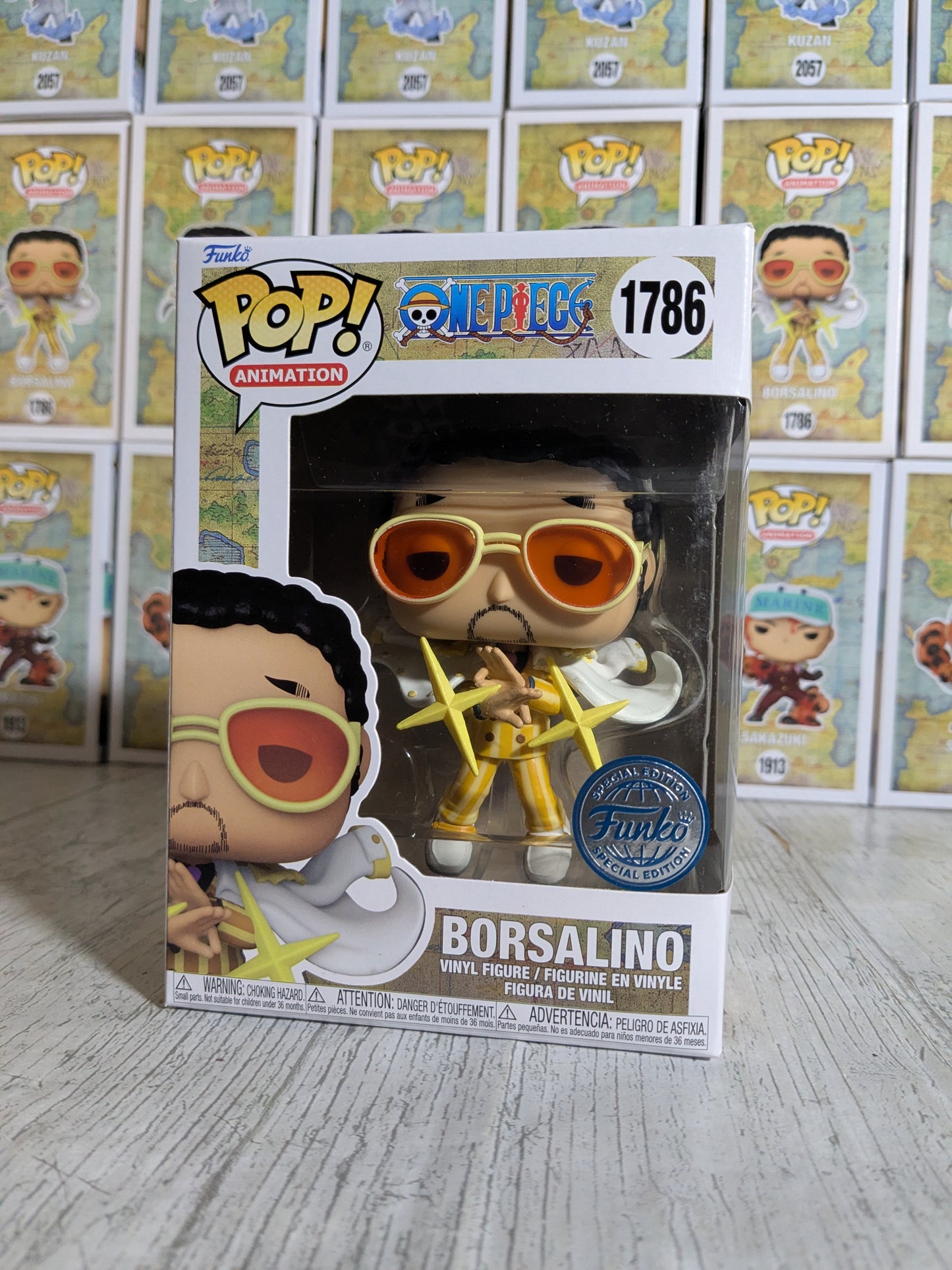 Funko pop One Piece #1786 - Admiral Kizaru Borsalino
