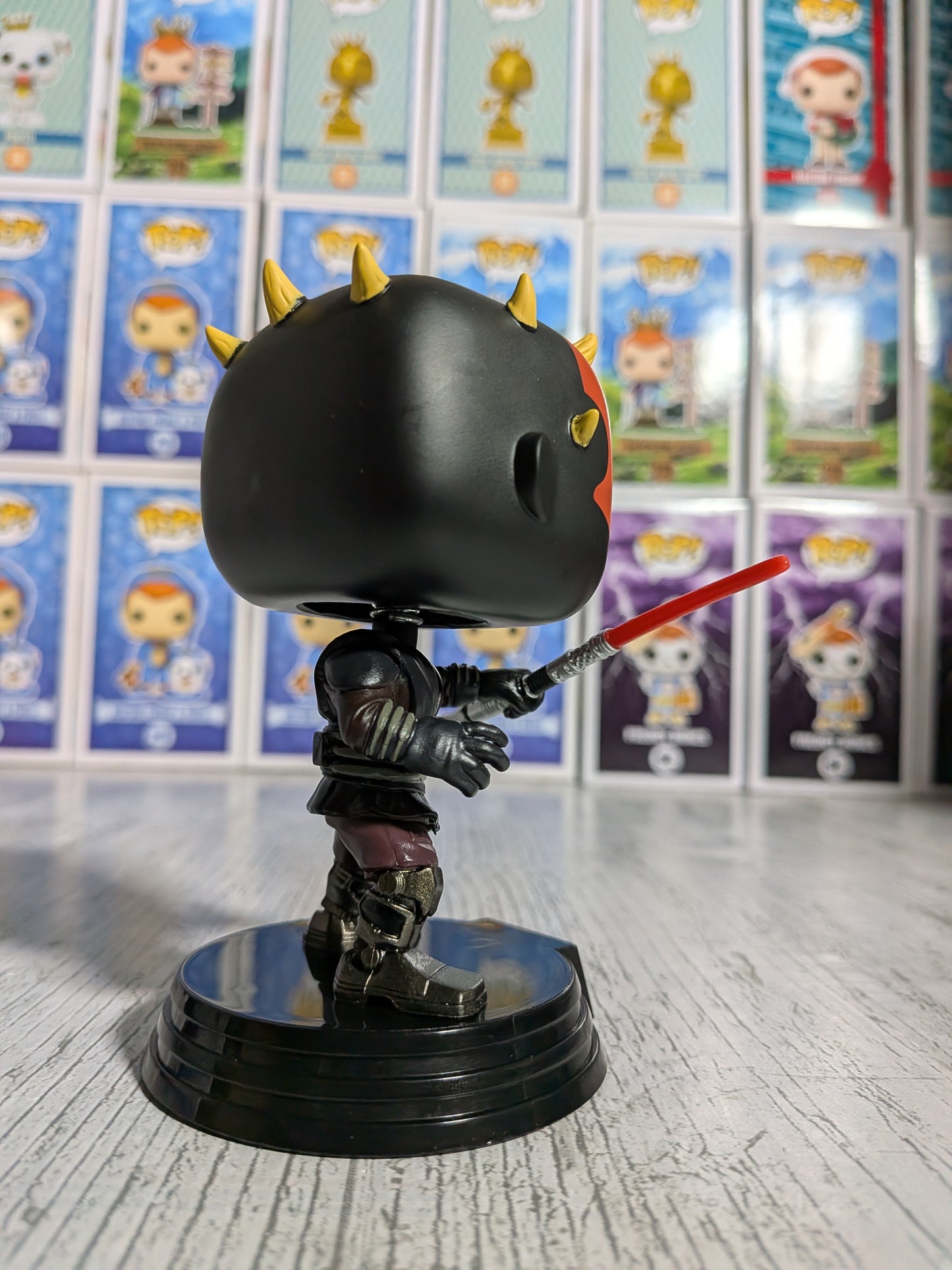 Funko Pop Star Wars - Darth Maul &amp; Gar Saxon (Leuchtend/Beschädigte Verpackung/Geöffnet)