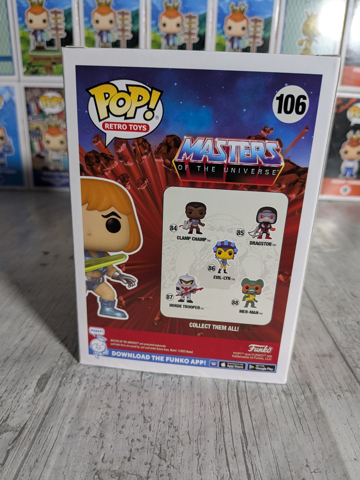 Funko pop 106 : He-Man (TTSD2022)