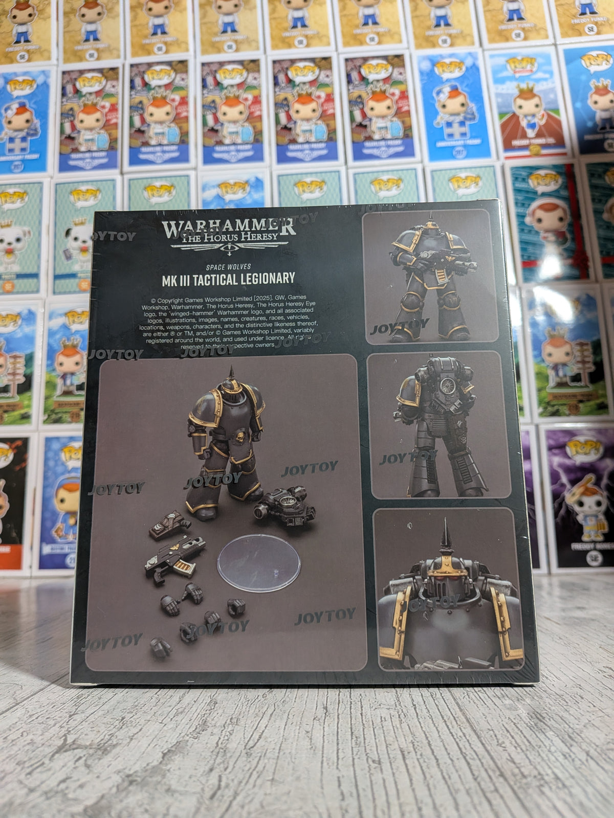 JoyToy Warhammer The Horus Heresy - Space Wolves MK III Tactical Legionary (12.2cm)