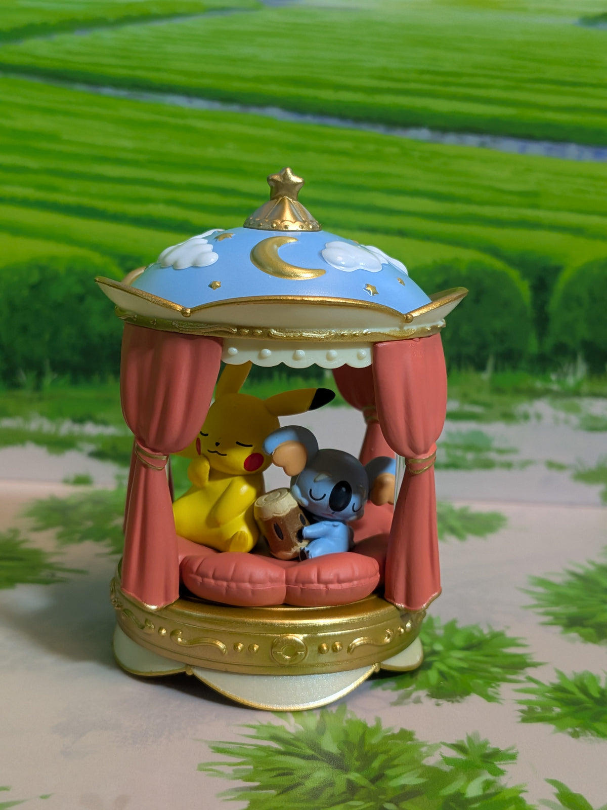 Re-Ment Pokémon Nighty Night Collection - Pikachu & Dodoala / Pikachu & Komala (~10cm)