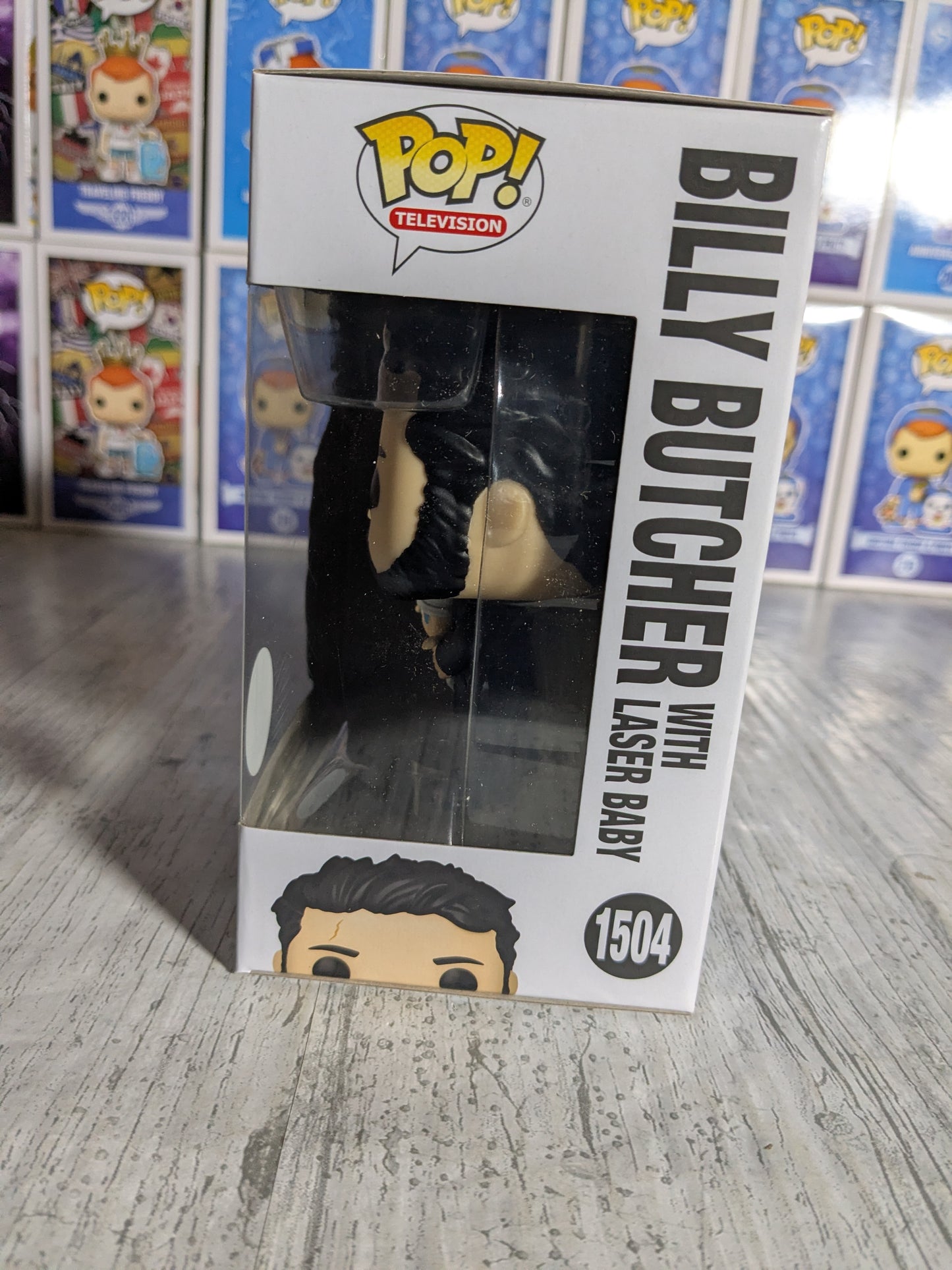 Funko pop The Boys #1504 - Billy Butcher with Laser Baby (NMG)