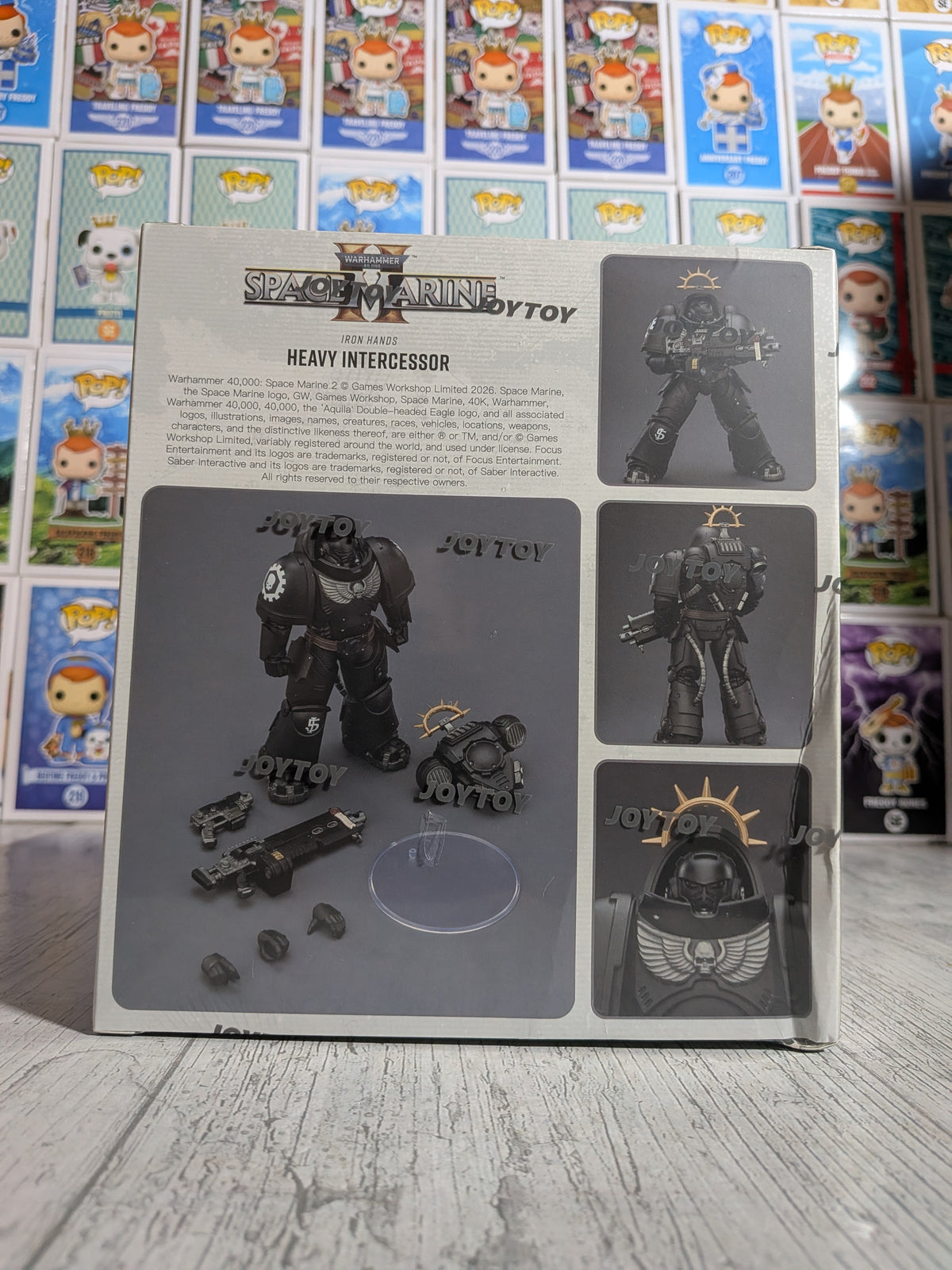 JoyToy Warhammer 40k: Space Marine 2 - Iron Hands Heavy Intercessor (12.7cm)