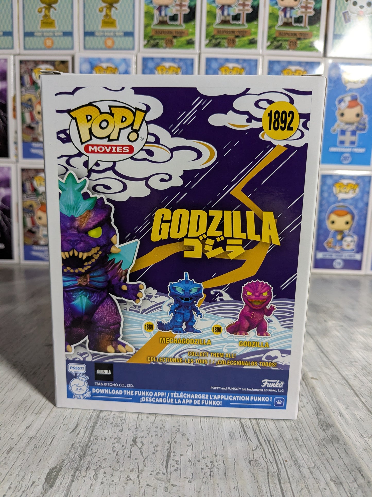 Funko pop Godzilla #1892 - SpaceGozilla