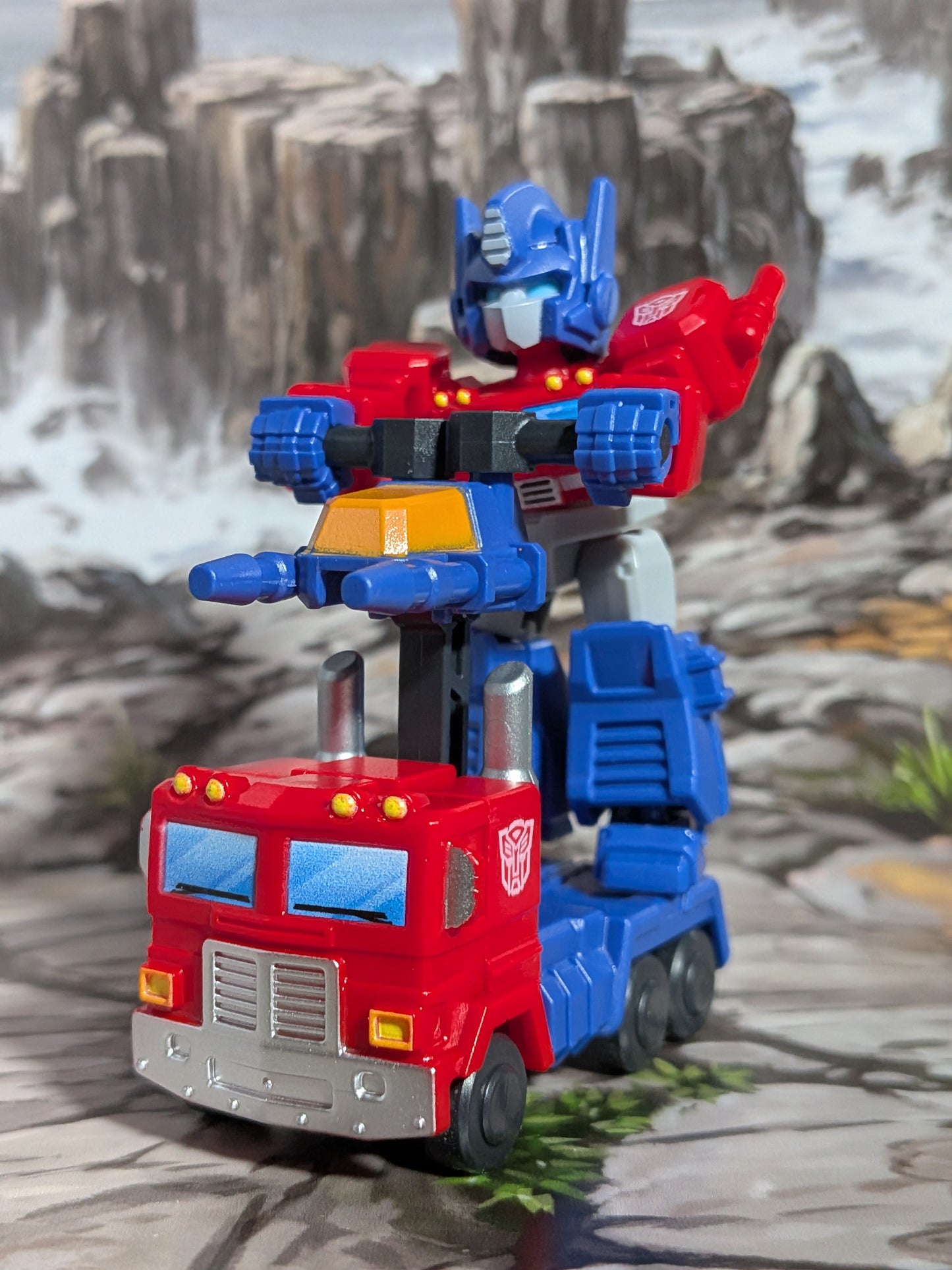 Blokees - Transformers - Optimus Prime (Galaxy Shining) - Bundle Robot & Véhicule