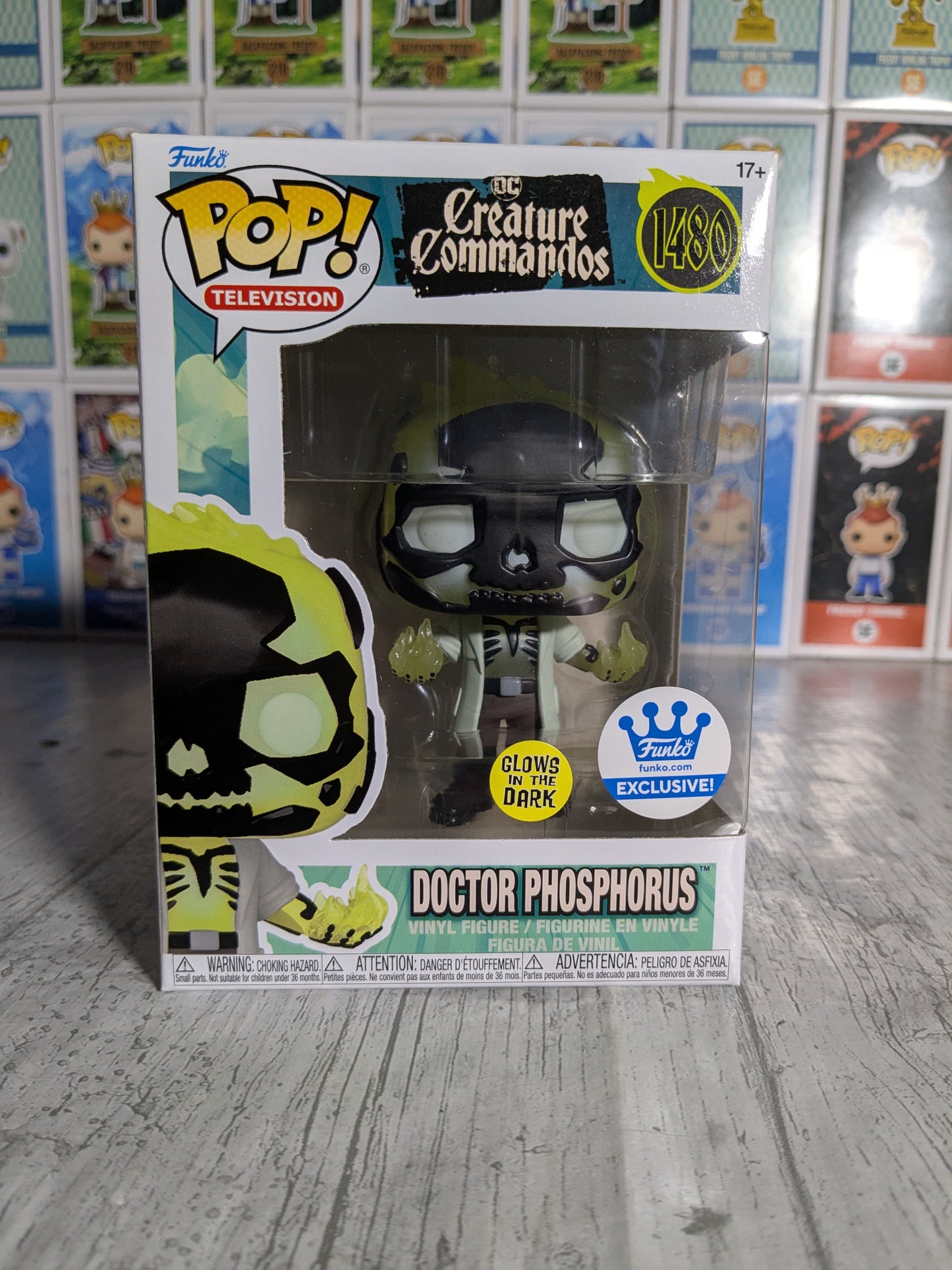 Funko pop 1480 : Doctor Phosphorus (Glow)