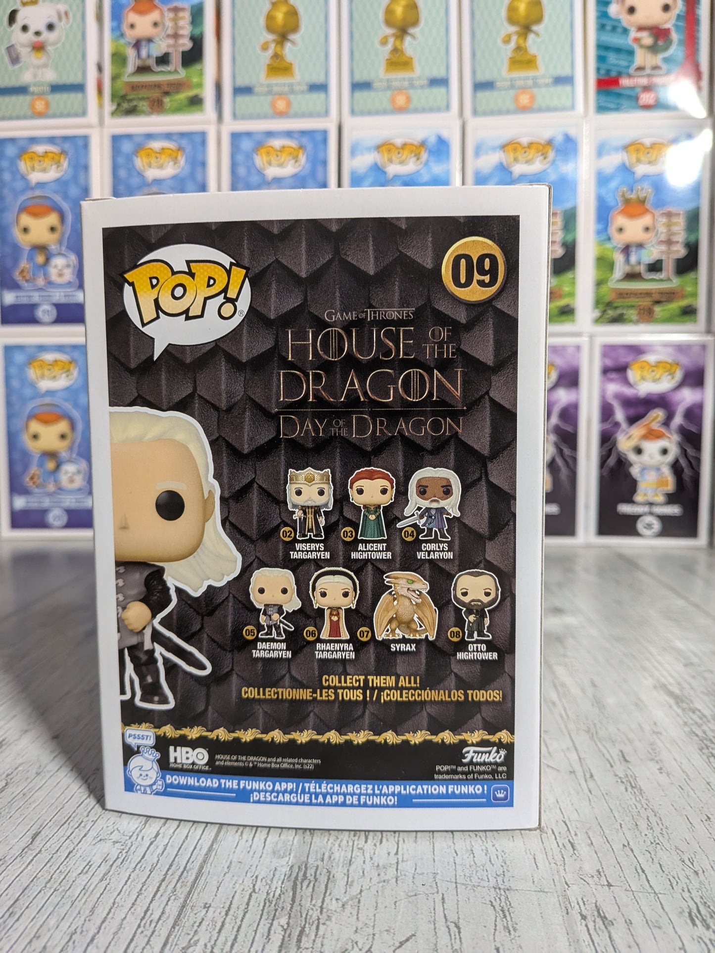 Funko Pop Television #09 - Daemon Targaryen with Dragon Egg