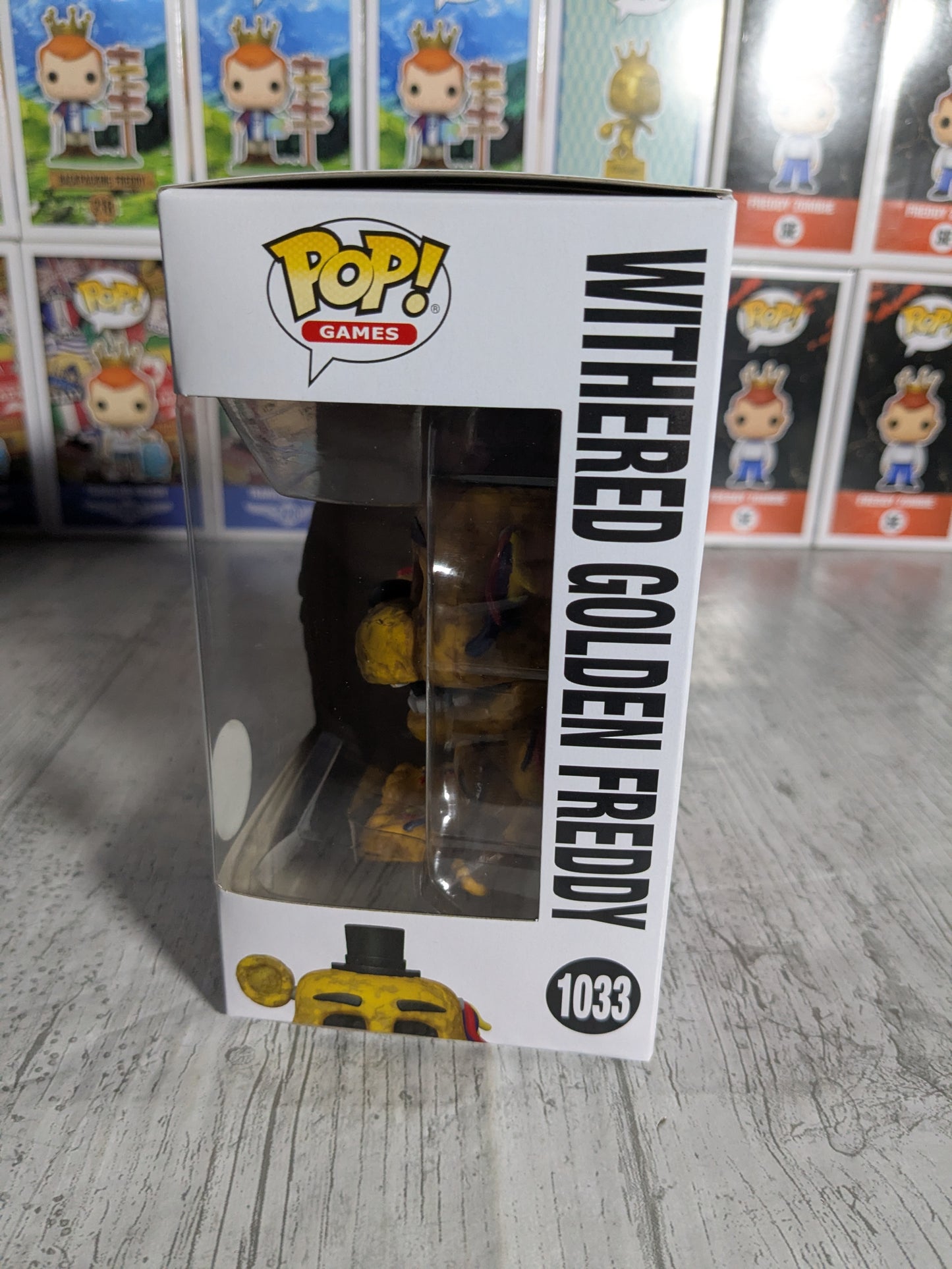Funko pop 1033 : Withered Golden Freddy