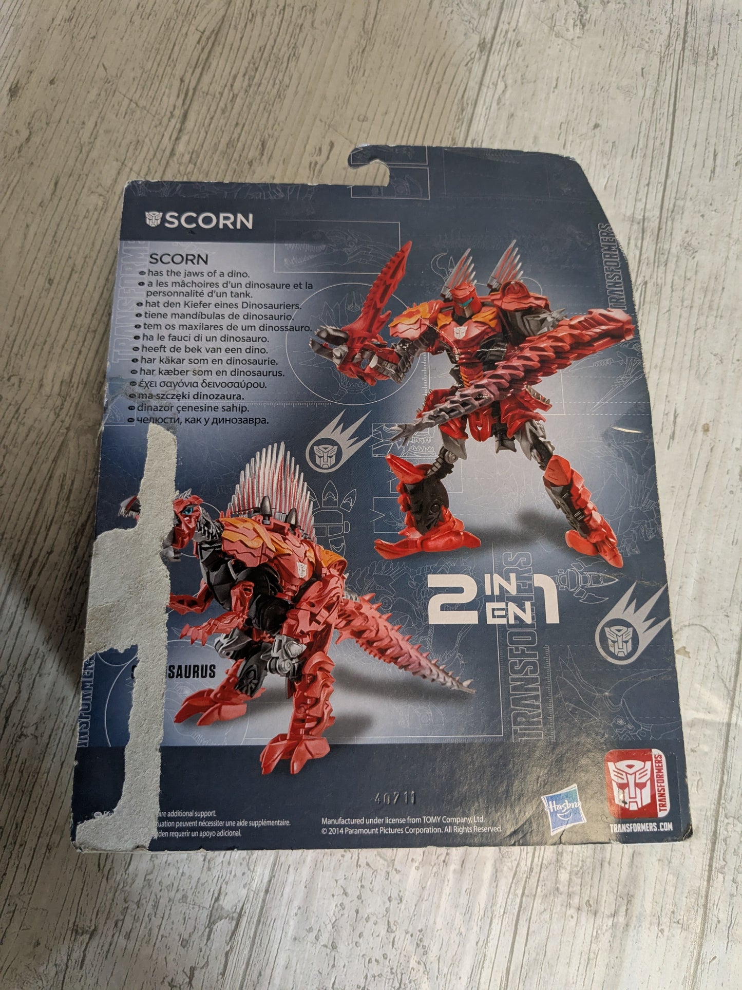 Transformers : Scorn (Lire description)