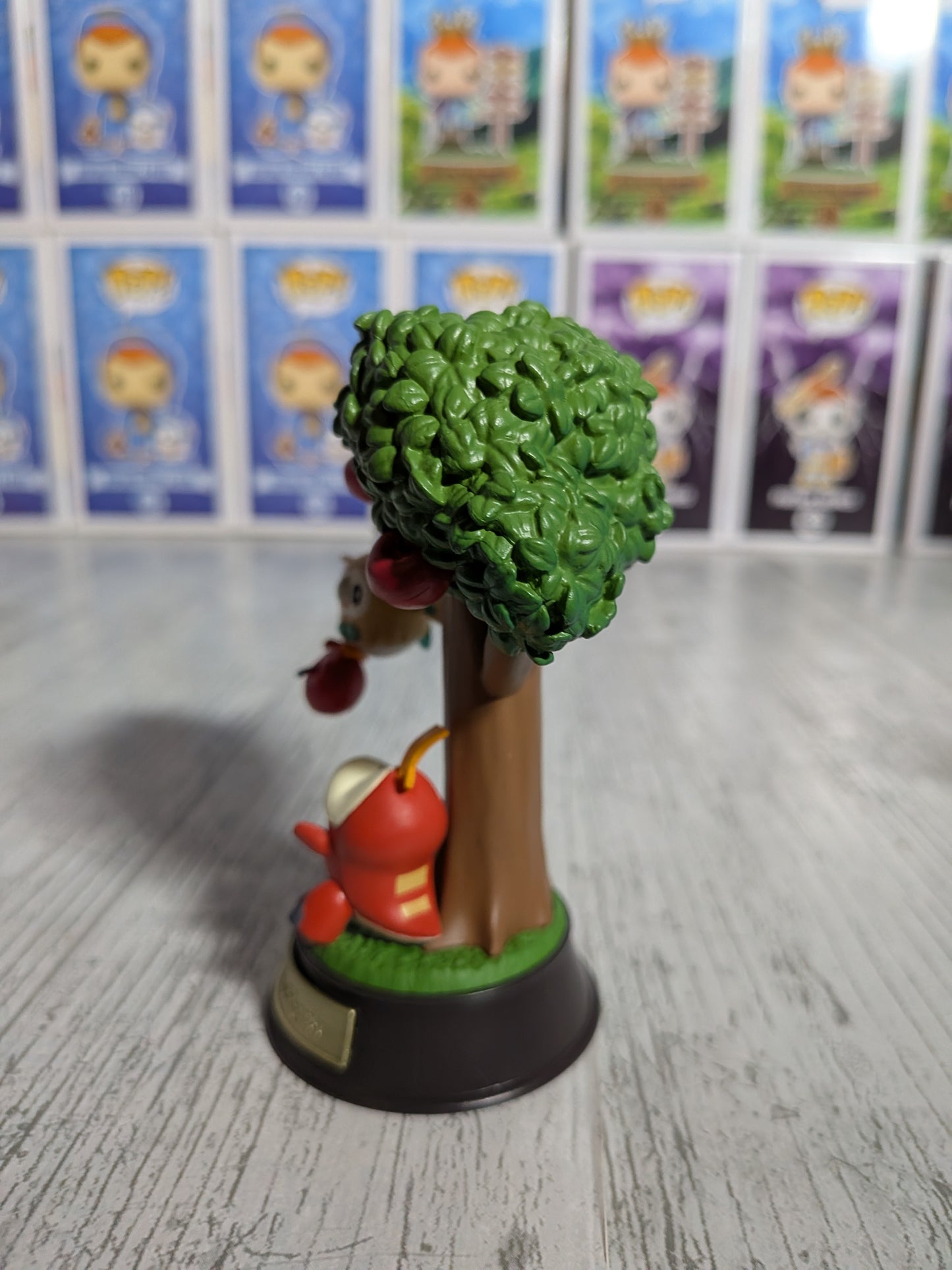 Re-Ment Pokémon Swing Vignette Collection Vol.3 - Brindibou & Chochodile | Rowlet & Fuecoco (~10cm)