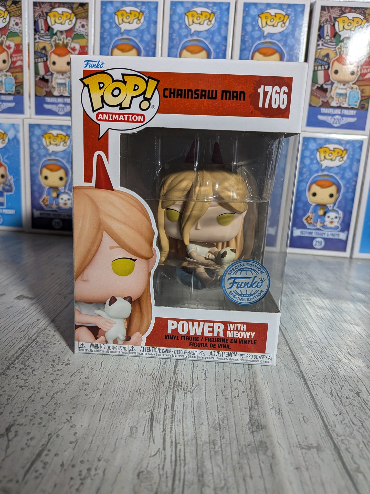 Funko Pop Chainsaw Man #1766 – Power mit Meowy