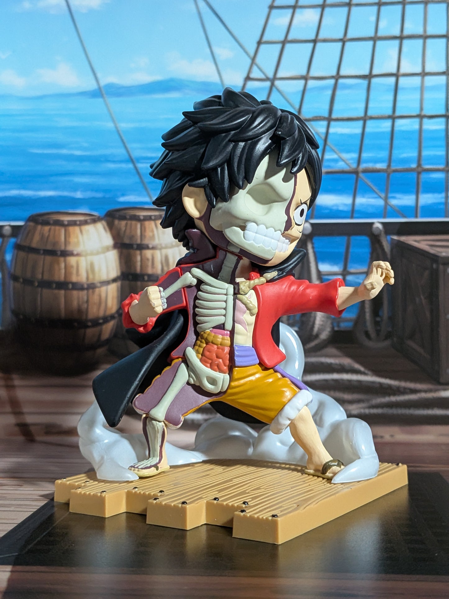 Mighty Jaxx - One Piece: Freeny's Hidden Dissectibles Wano - Monkey D. Luffy (10 cm circa)