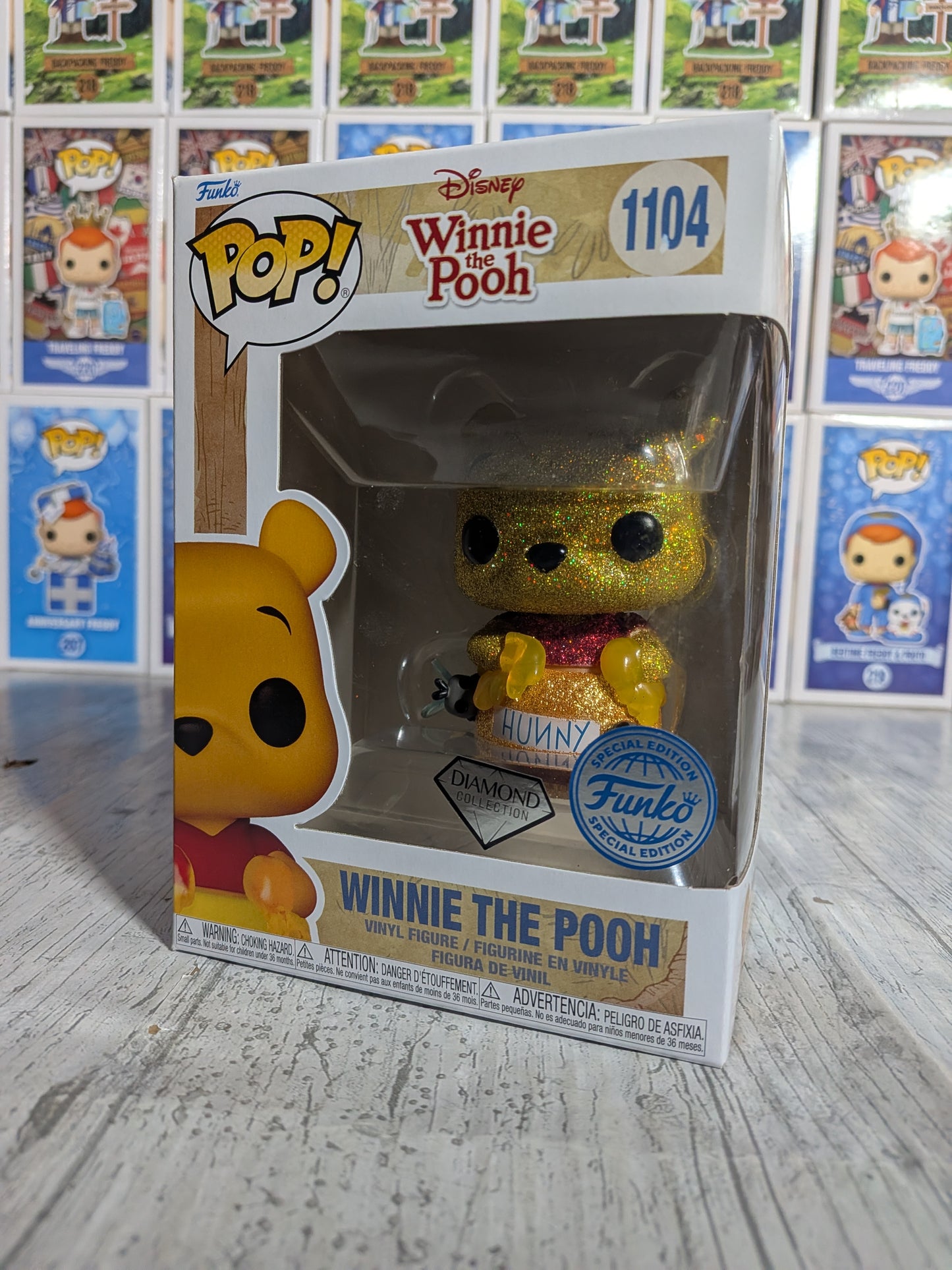 Funko Pop Disney Winnie Puuh #1104 - Winnie Puuh (Diamant)