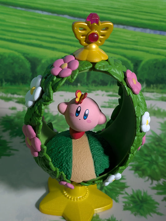 Re-Ment - Kirby OVALTIQUE COLLECTION - Kirby with Butterfly