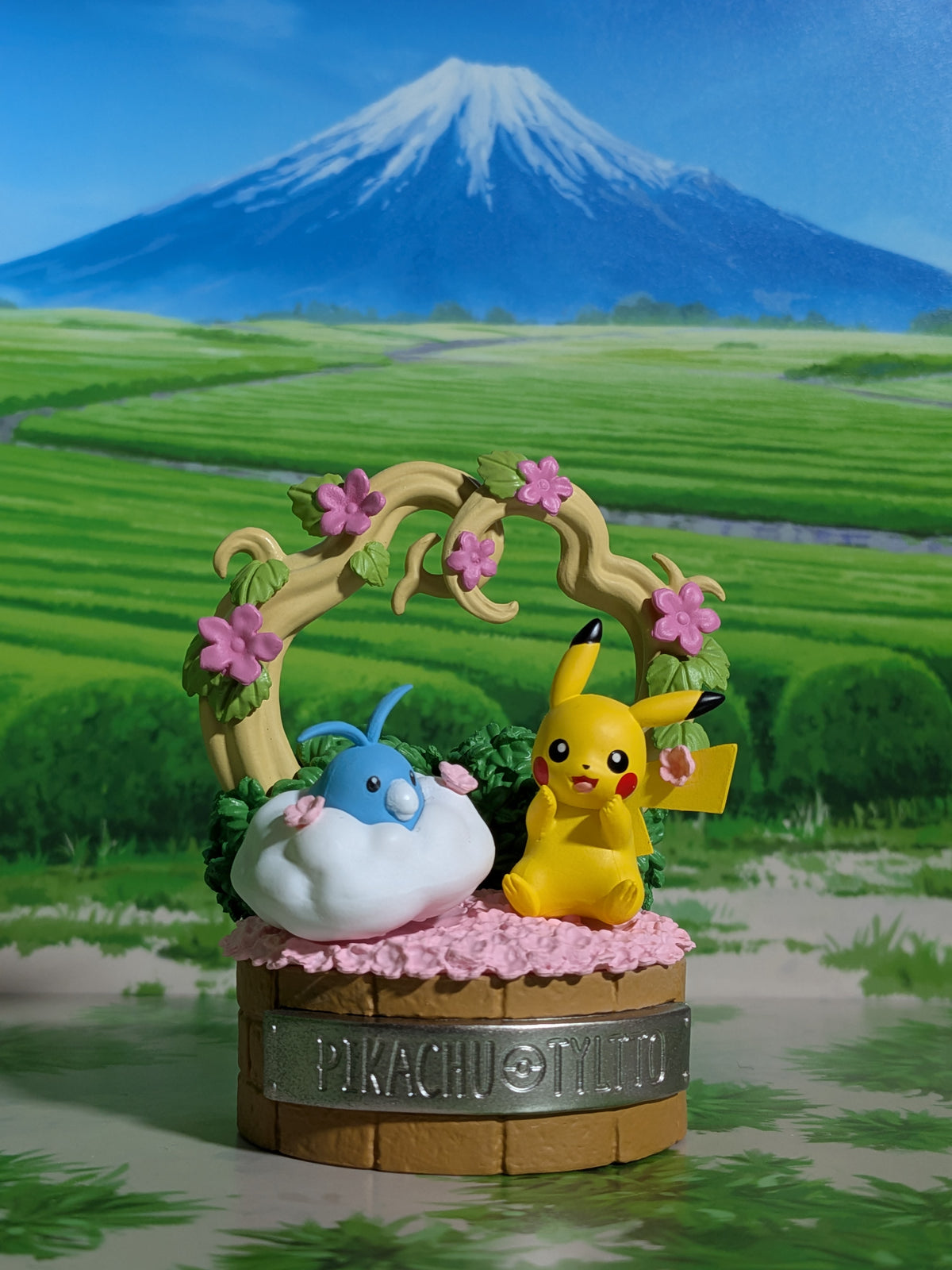 Re-Ment Pokémon - Pikachu & Tylton / Swablu - Tale of the Forest 2