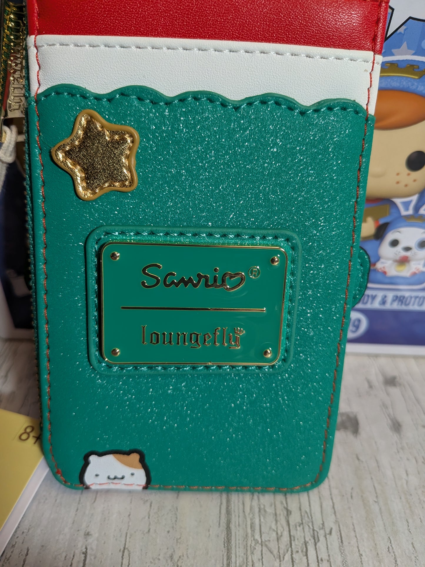 Loungefly Sanrio - Pompompurin Holiday Großes Kartenetui 🎄