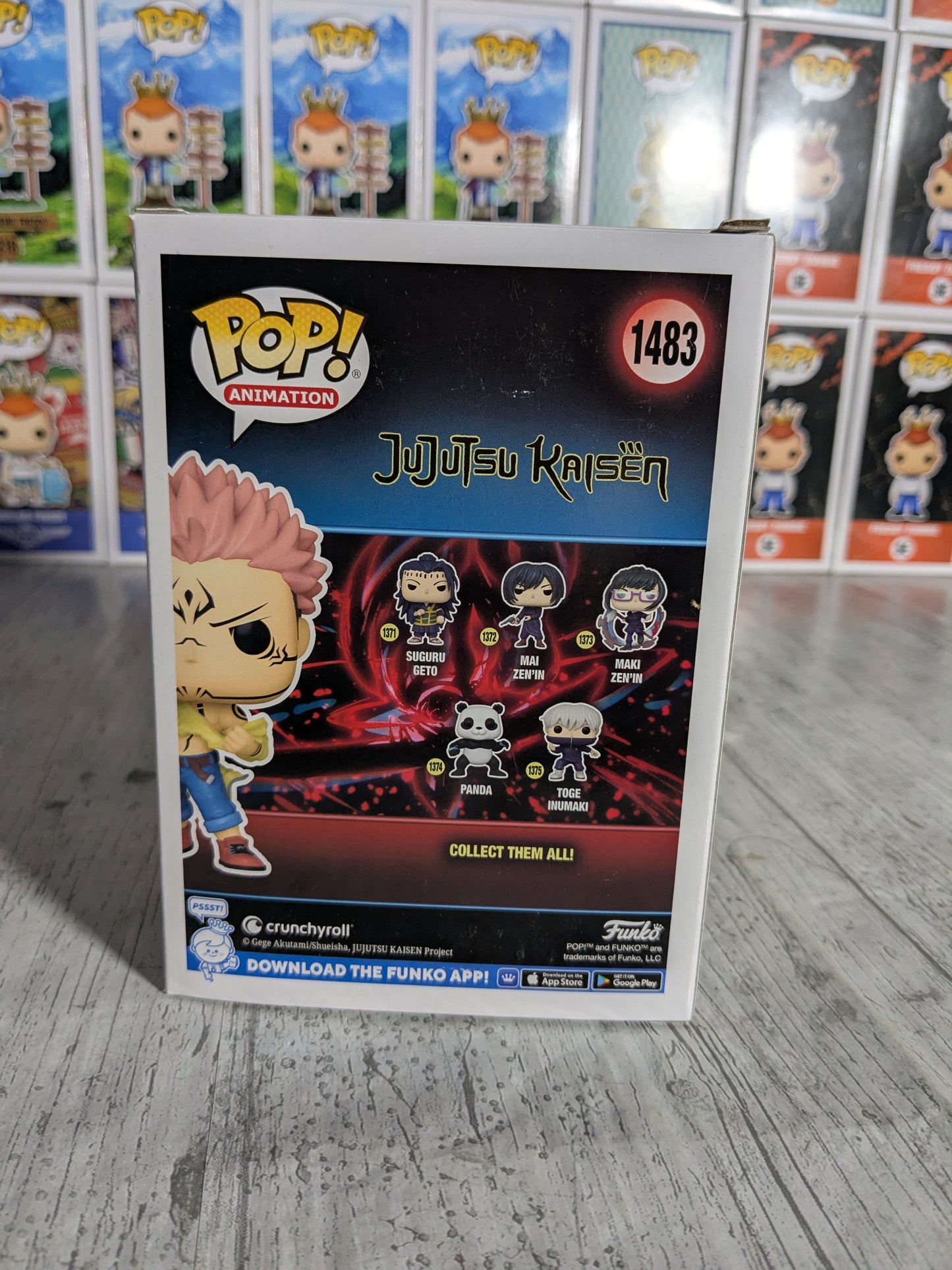 Funko Pop 1483: Ryomen Sukuna zerreißt Hemd
