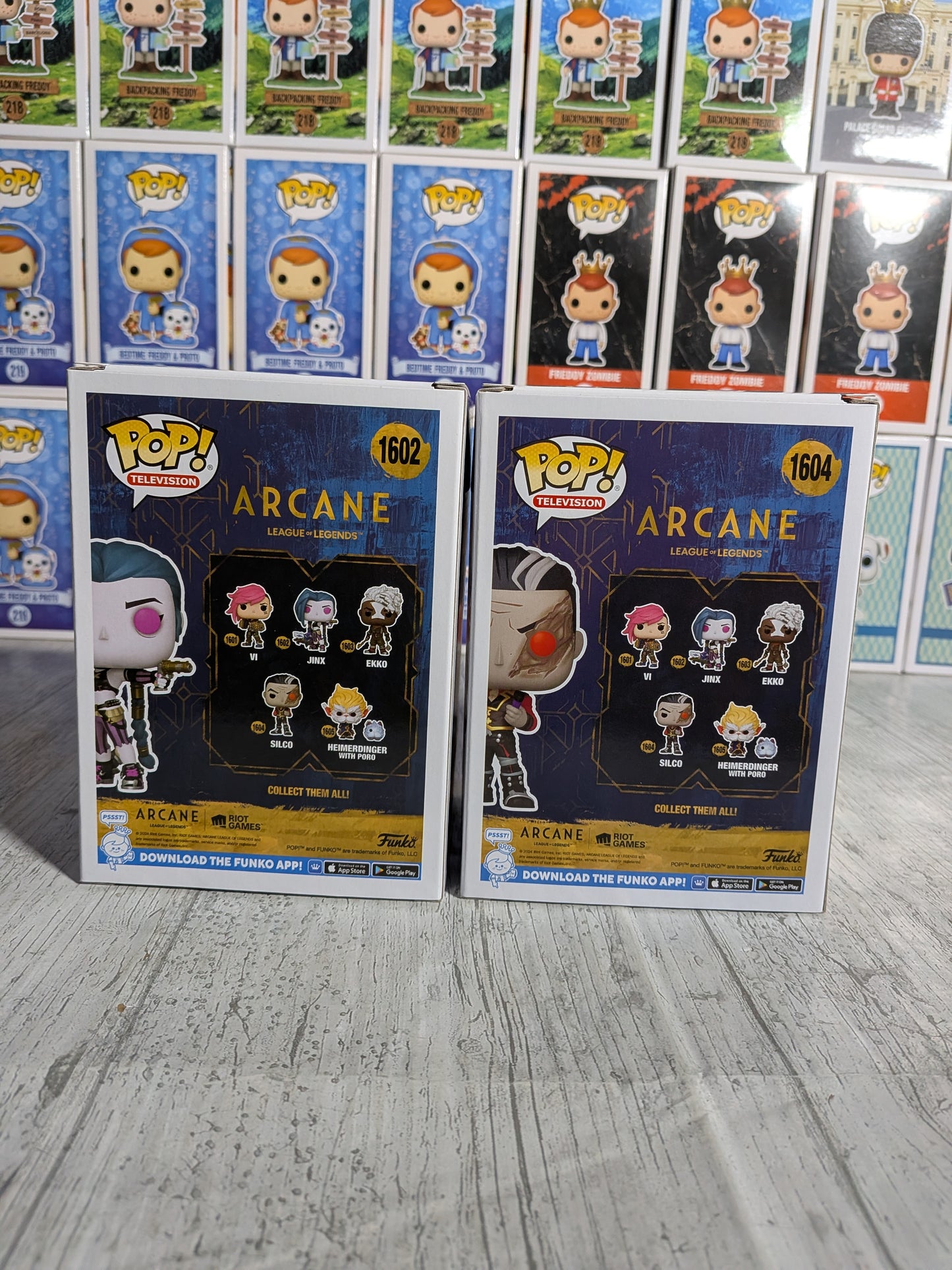 Funko Pop Arcane – Jinx & Silco (Bundle)