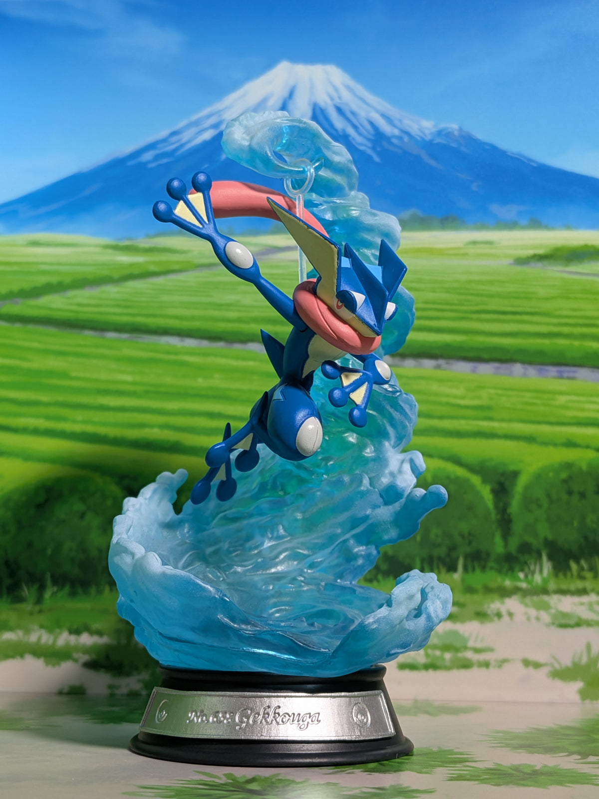 Re-Ment Pokémon Swing Vignette Collection Vol.3 - Amphinobi | Greninja | Gekkouga (~10cm)