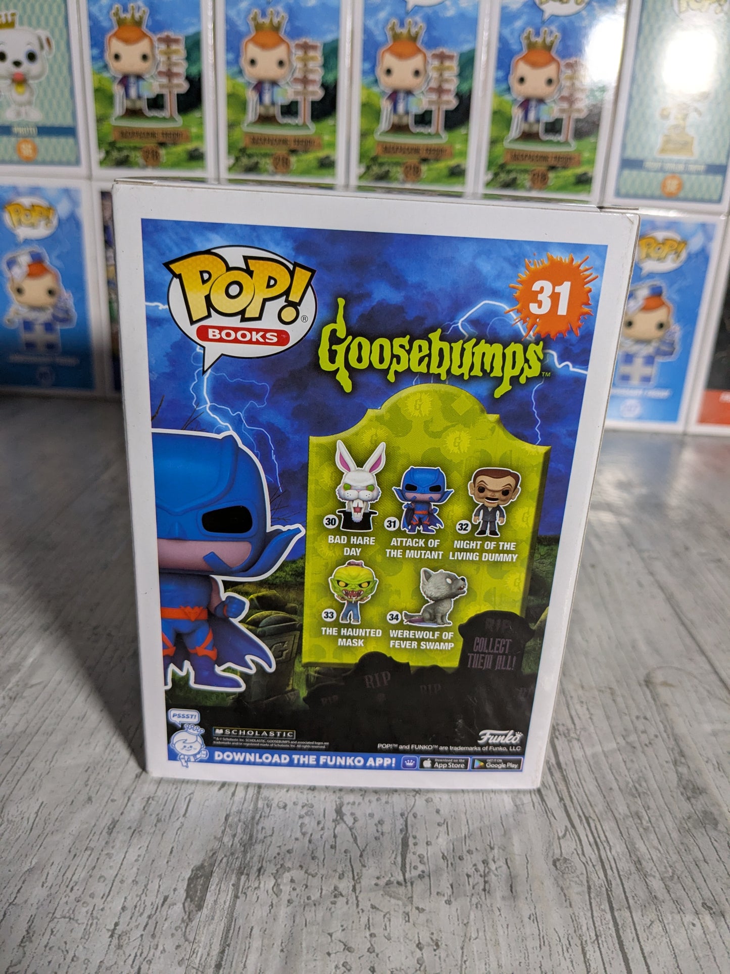 Funko pop Books Goosebumps #31 - Attack of the Mutant