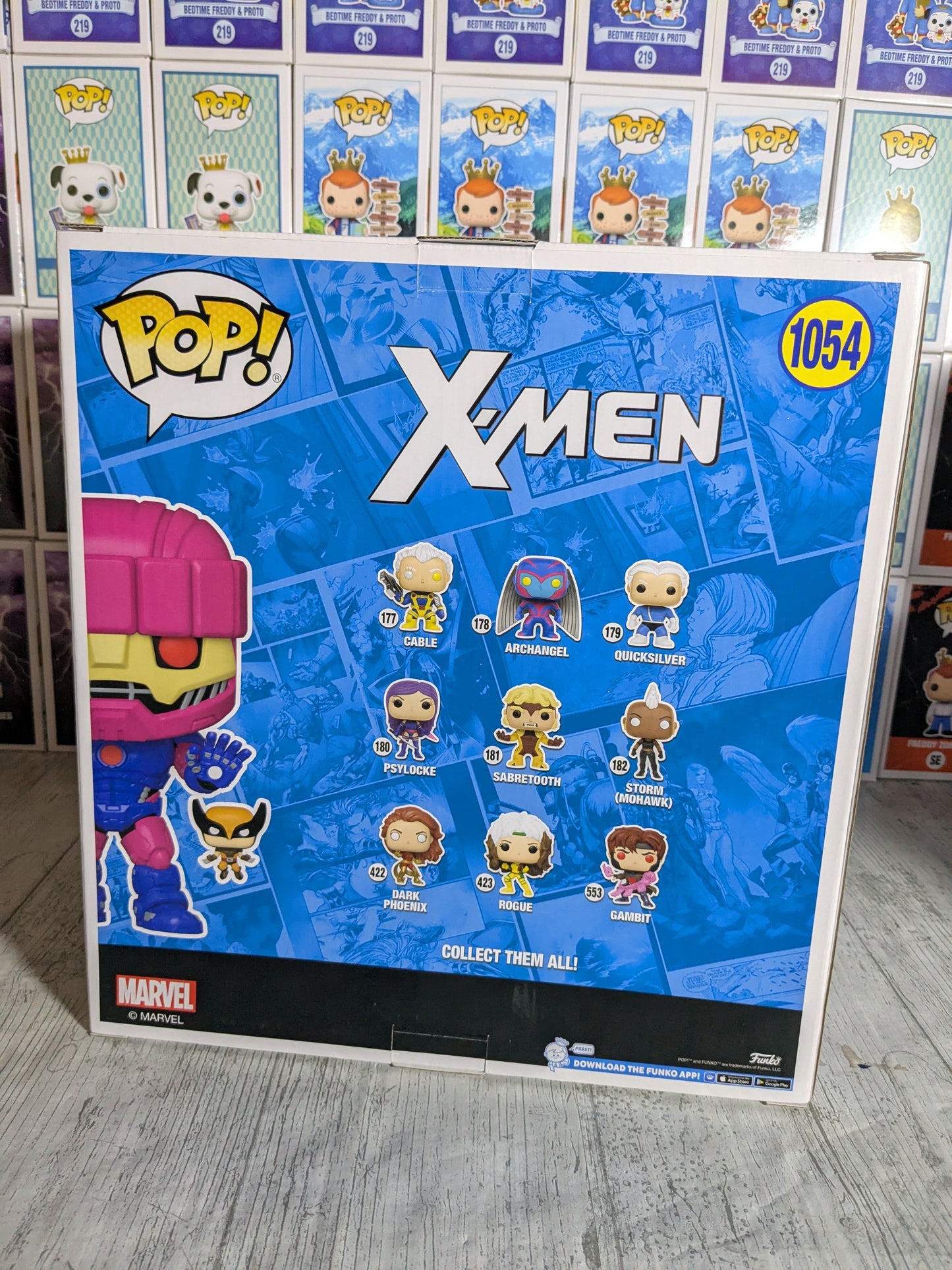 Funko pop 1054 : Sentinel with Wolverine